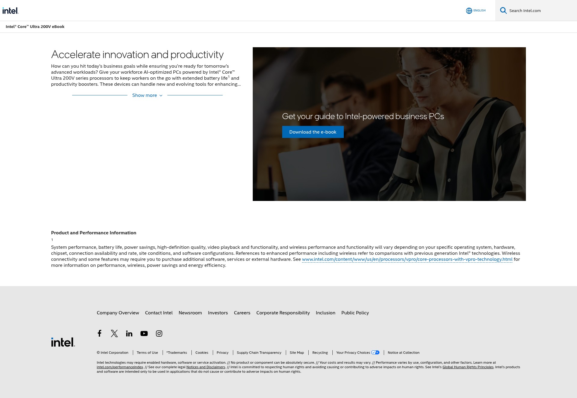 Landing Page