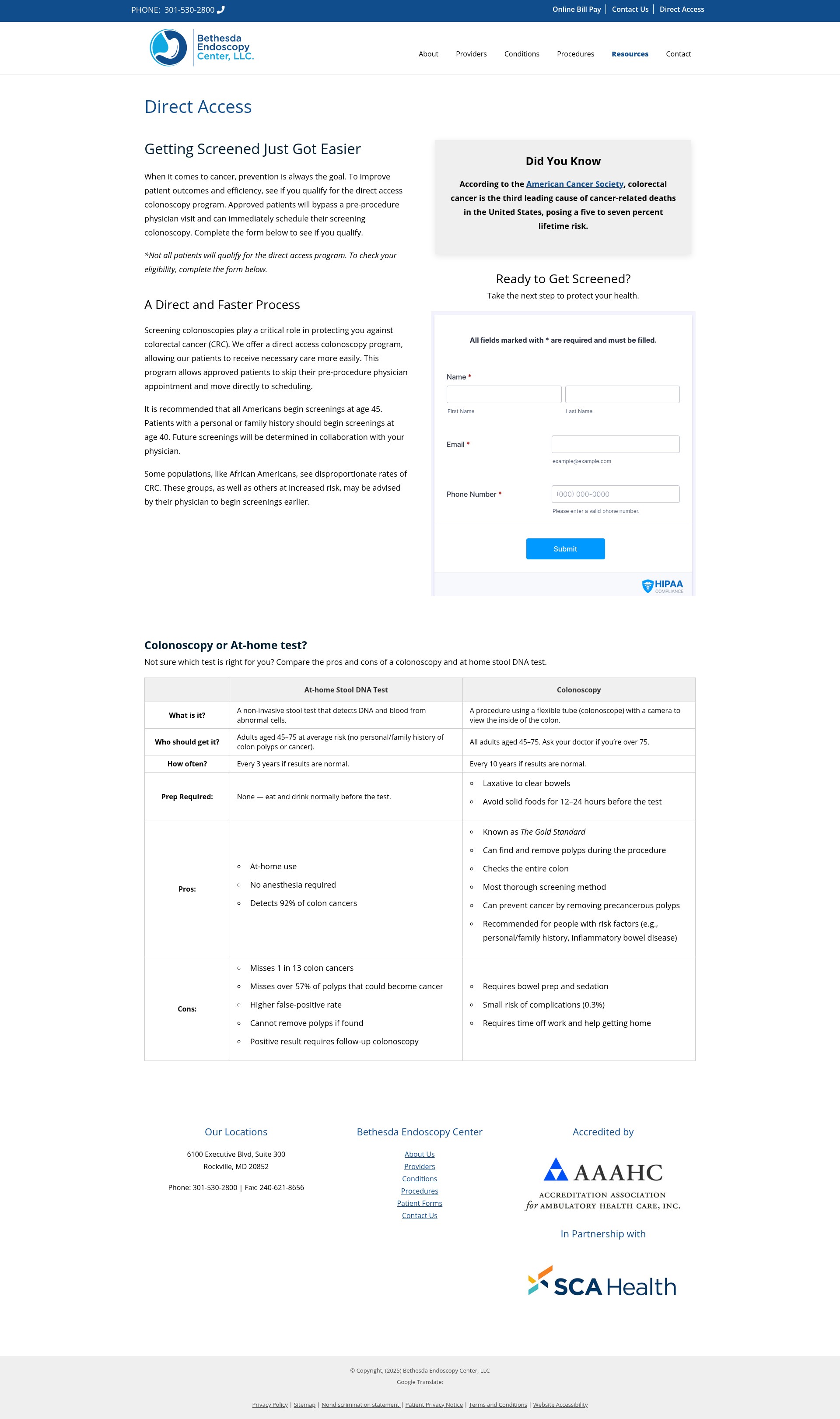 Landing Page