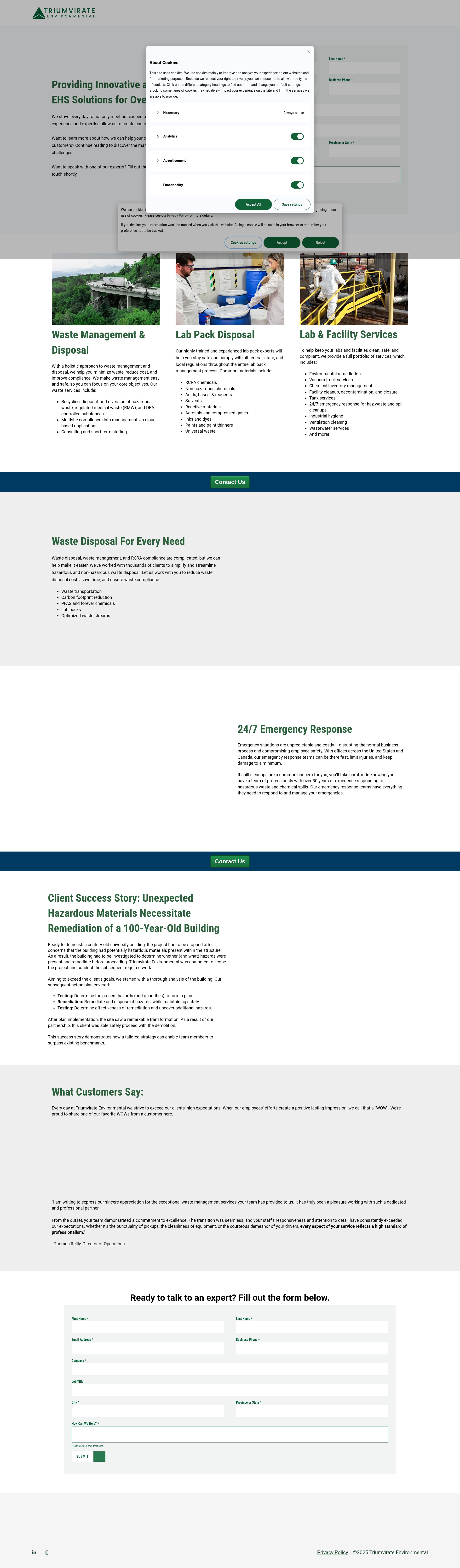 Landing Page