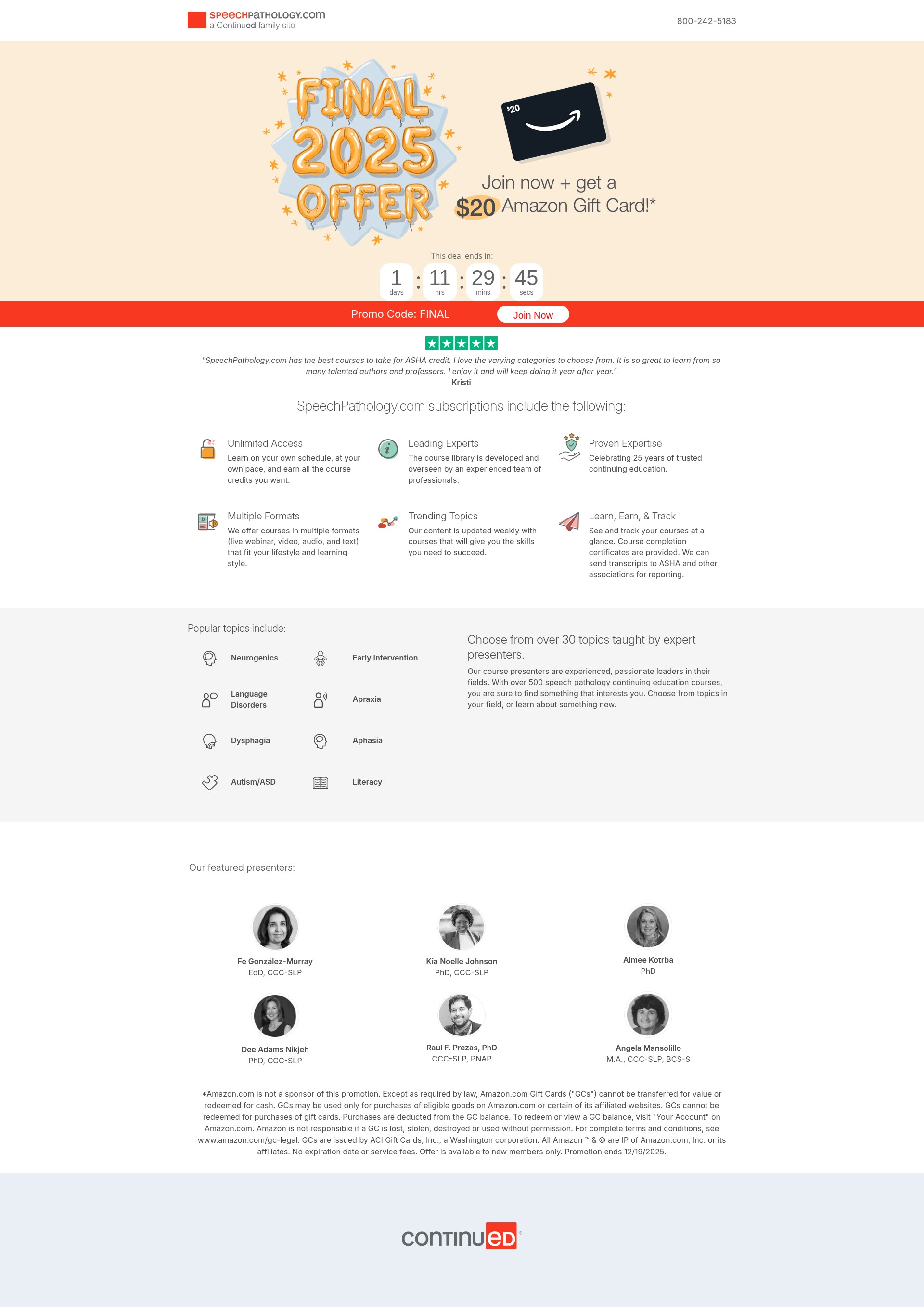 Landing Page