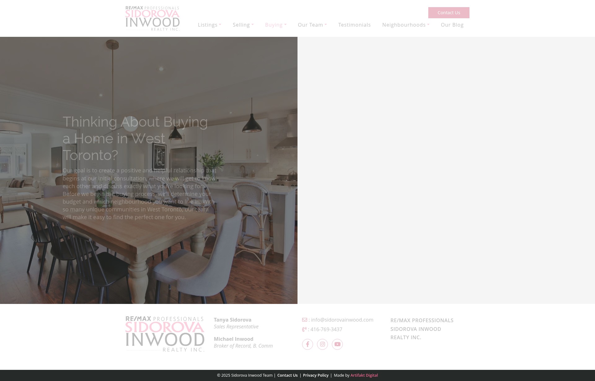Landing Page