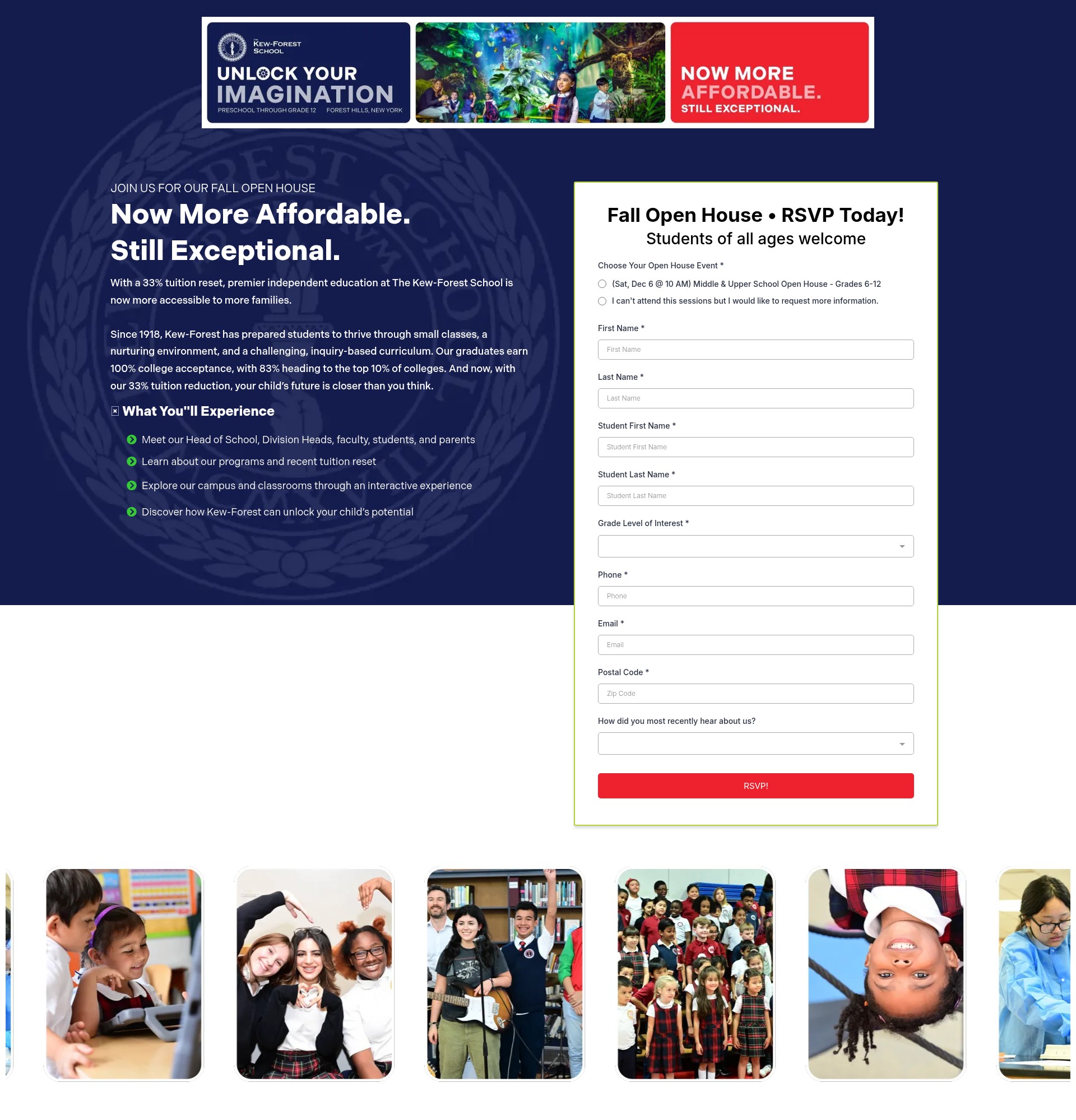 Landing Page