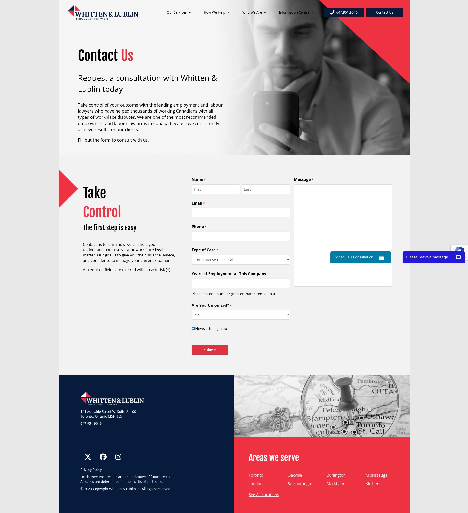 Landing Page