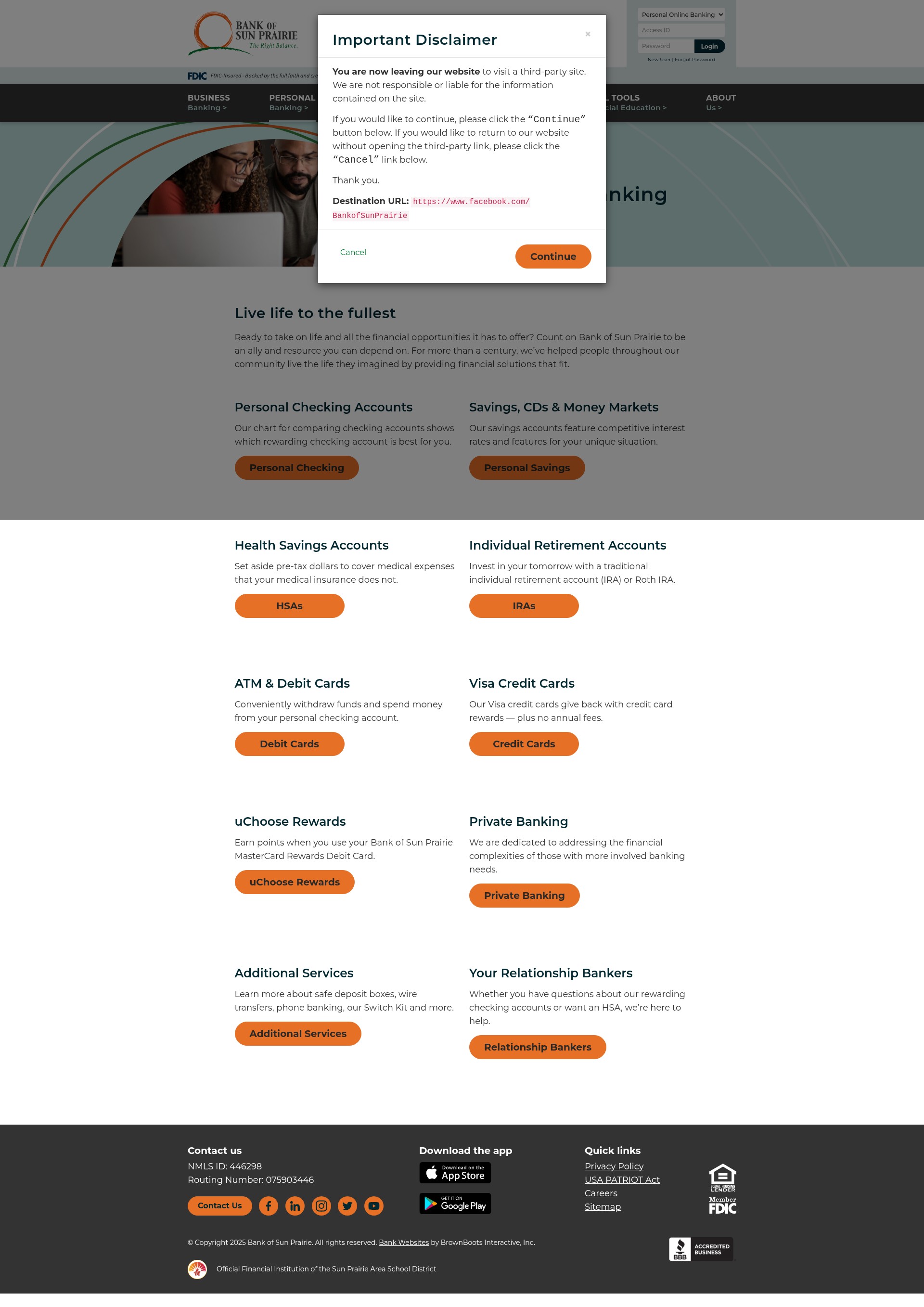 Landing Page