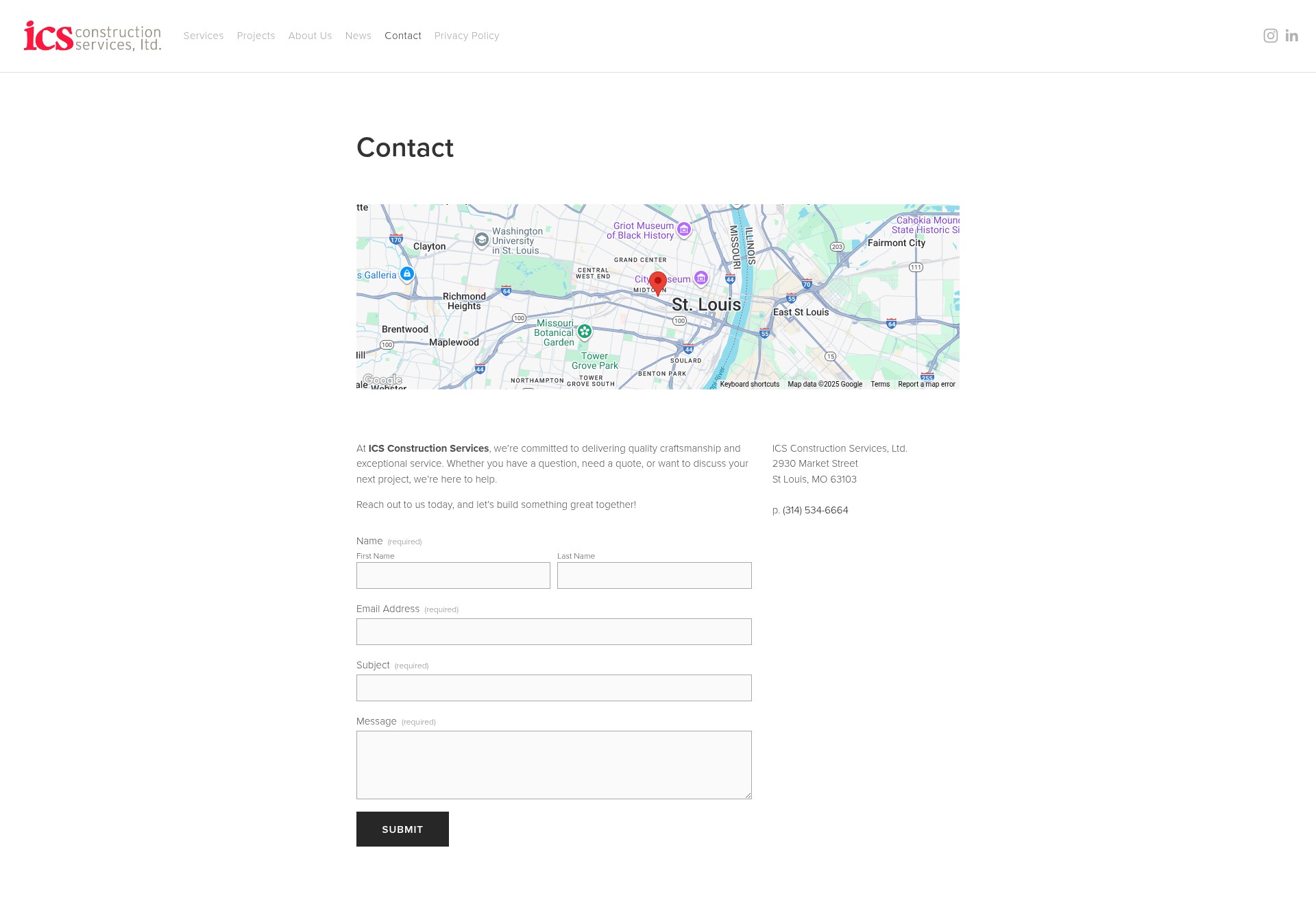 Landing Page