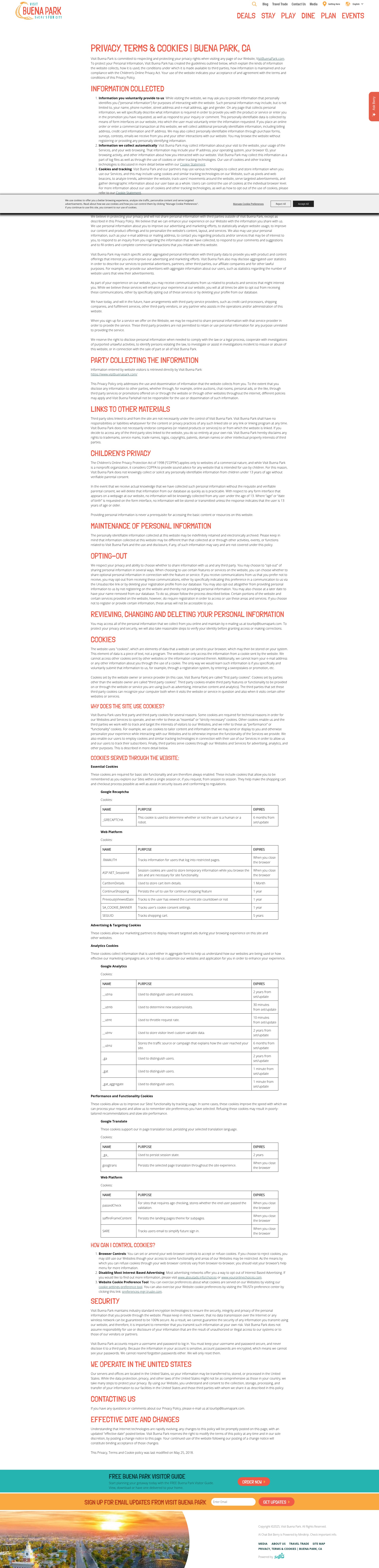 Landing Page