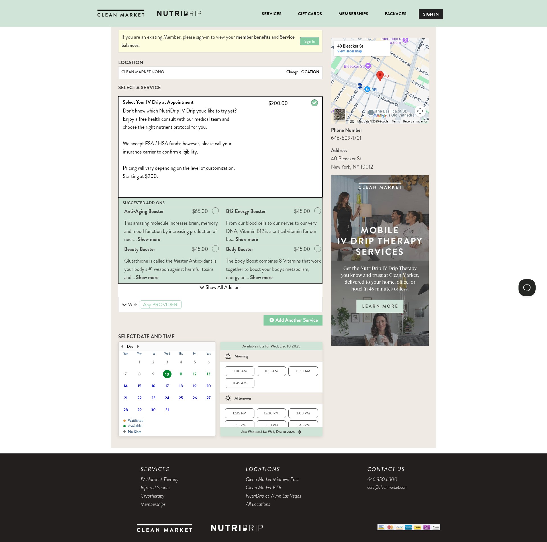 Landing Page