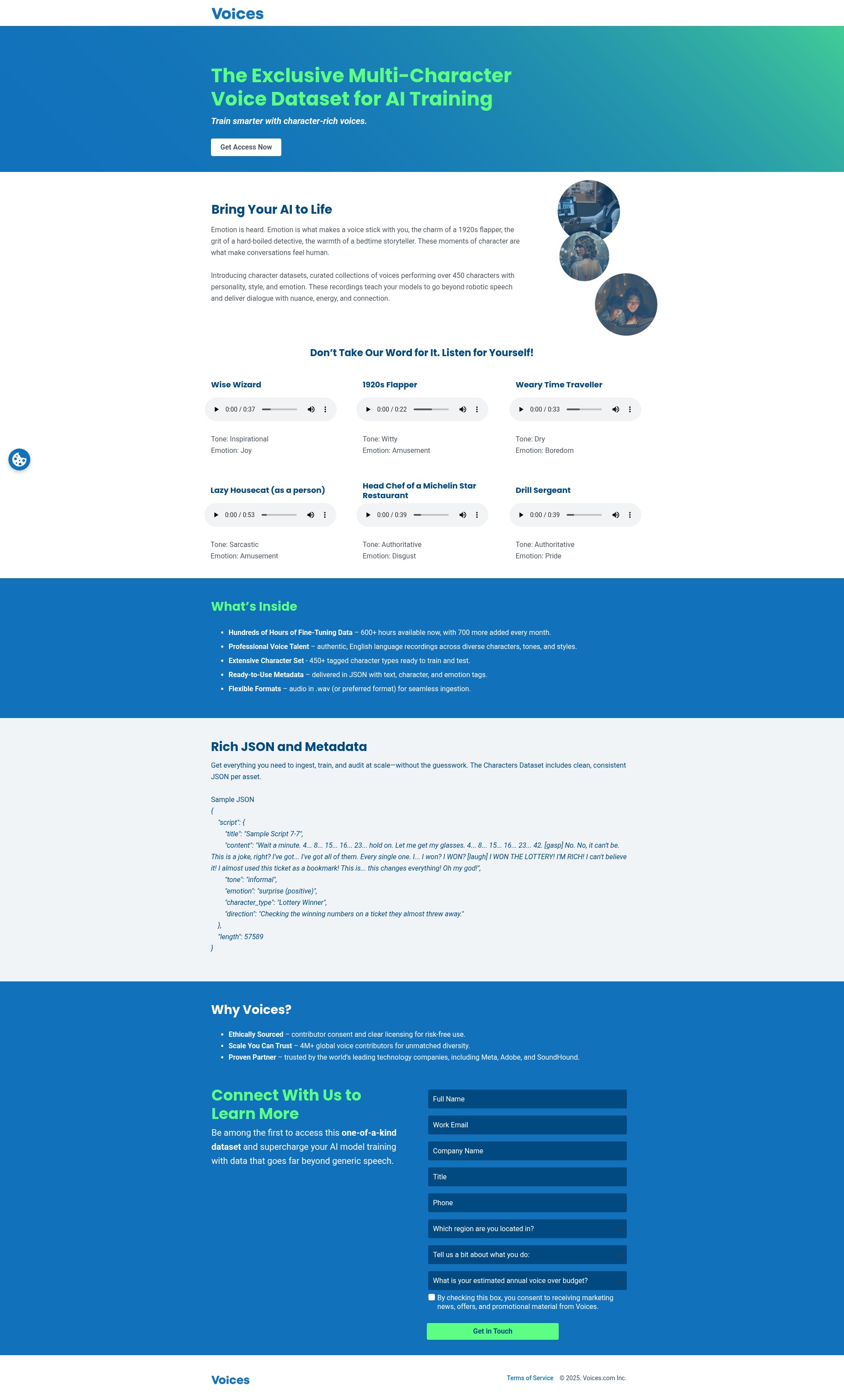 Landing Page
