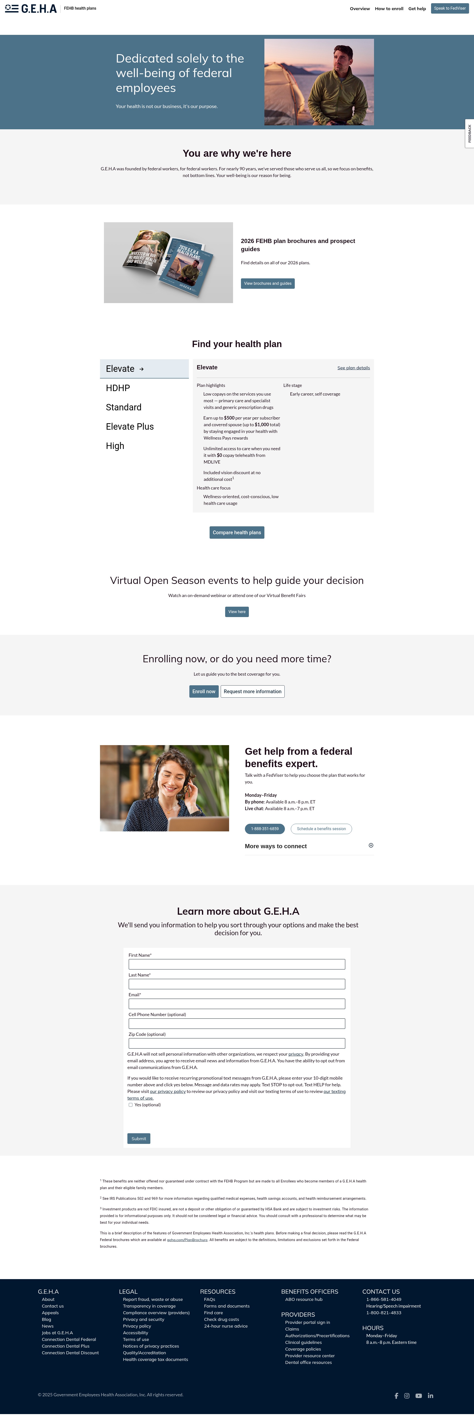 Landing Page