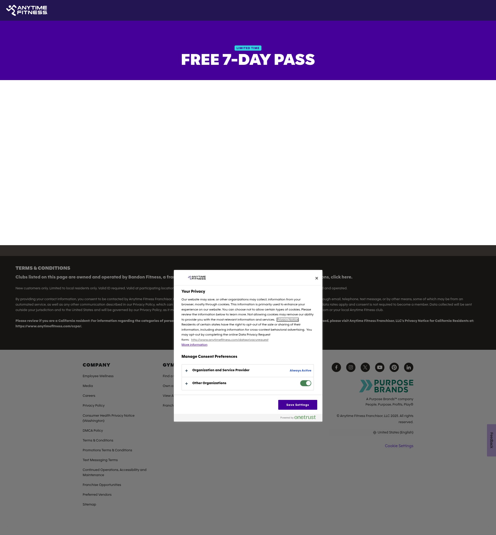 Landing Page