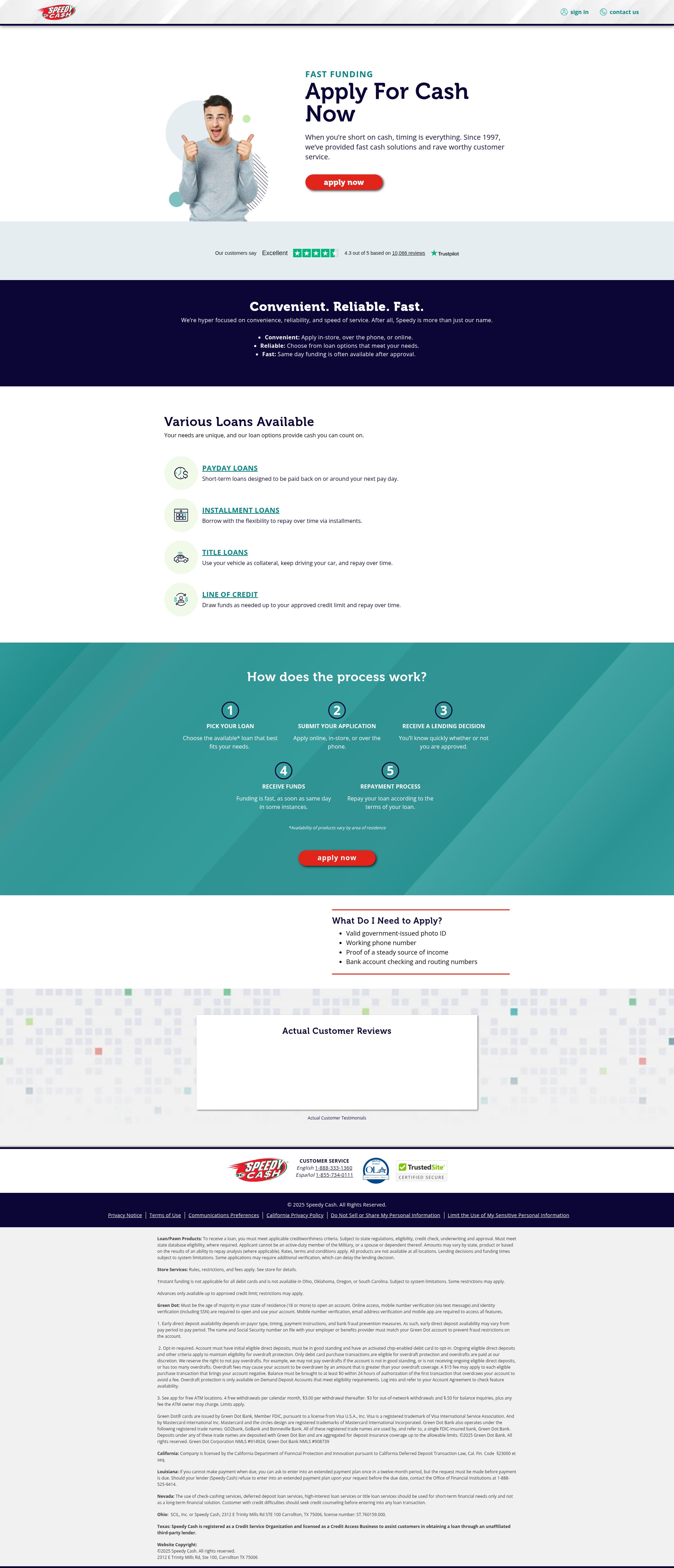 Landing Page