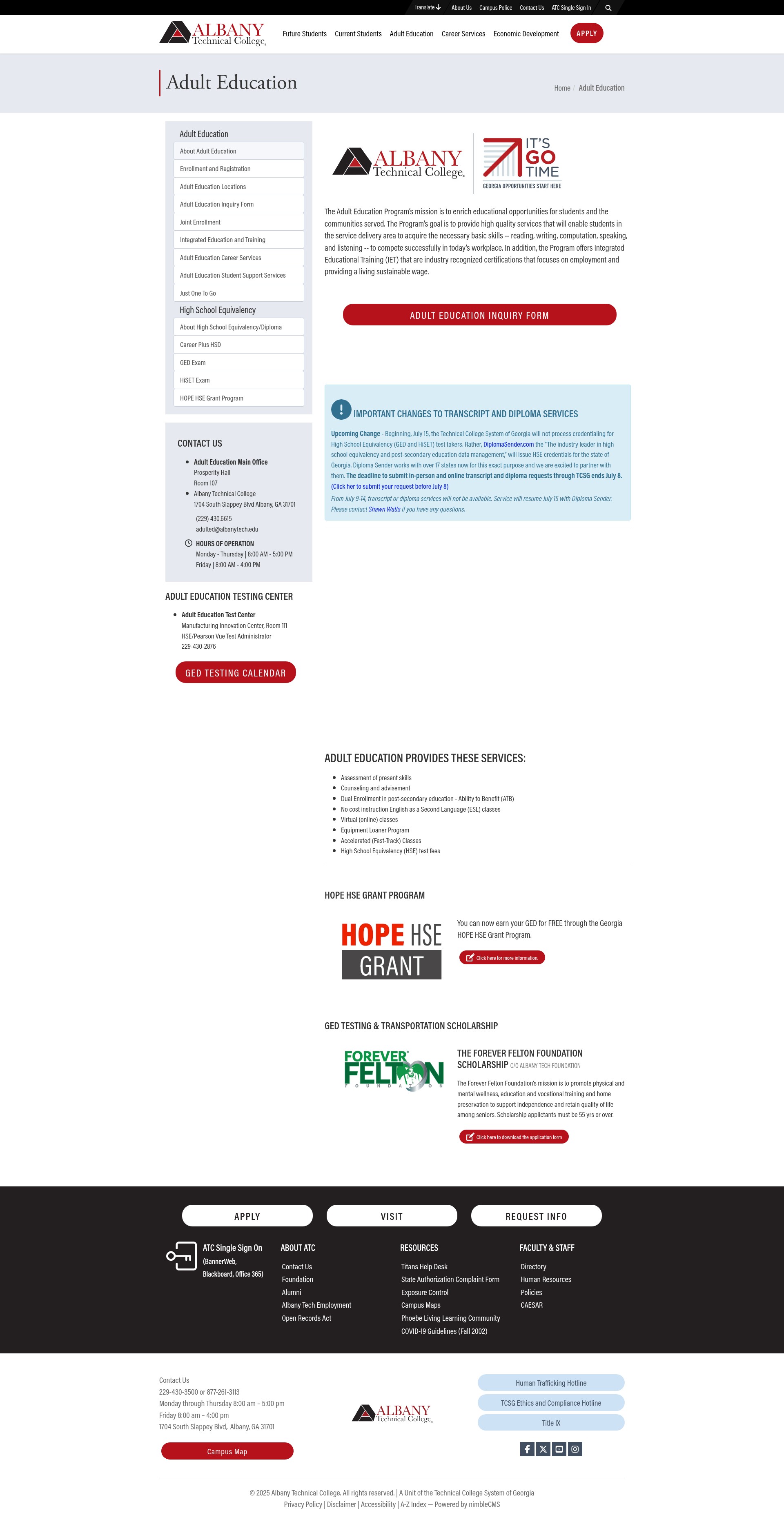 Landing Page