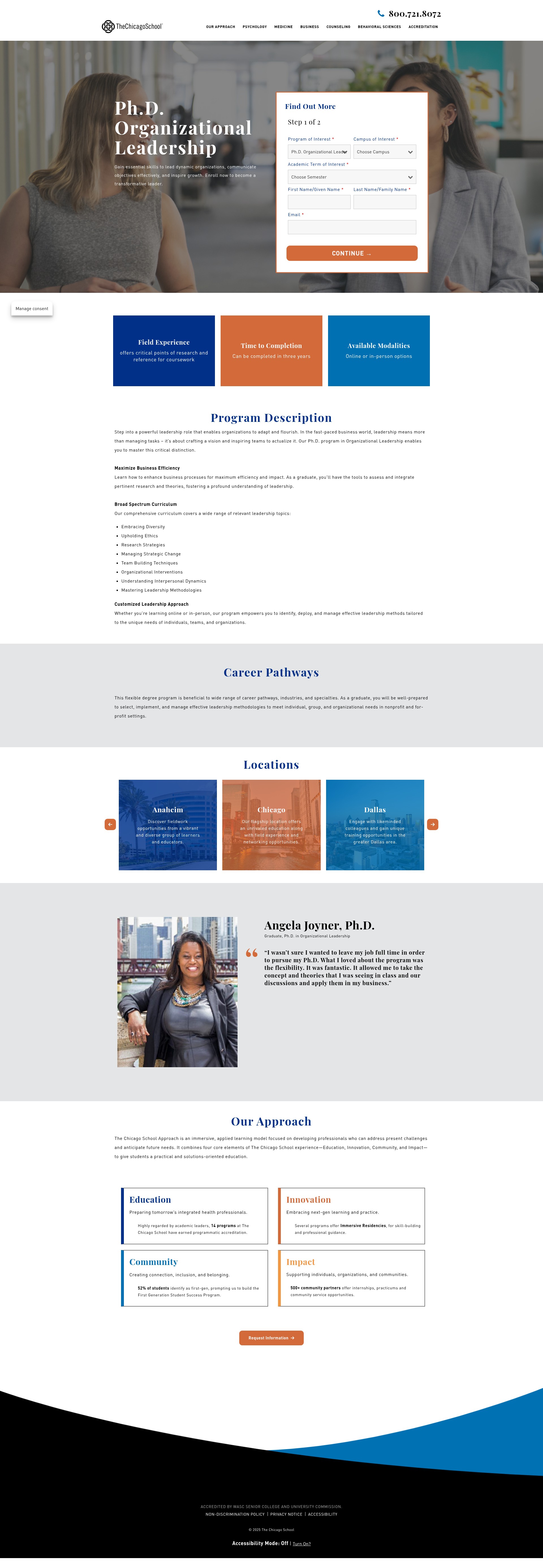 Landing Page