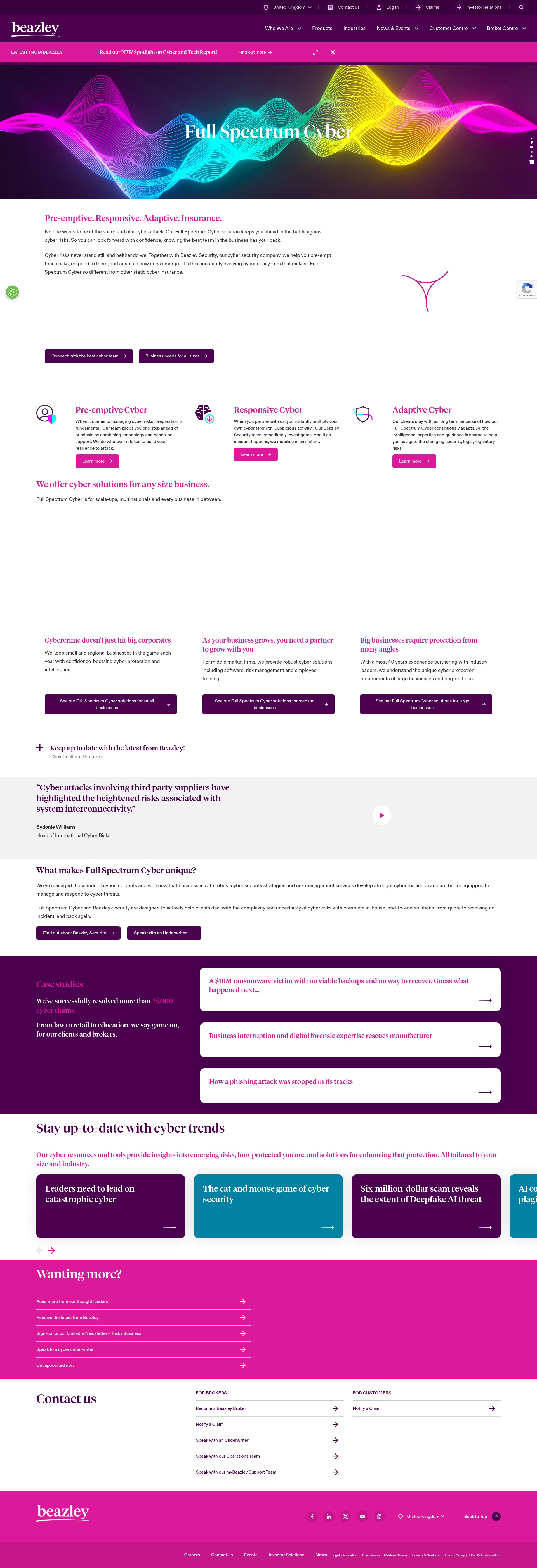 Landing Page
