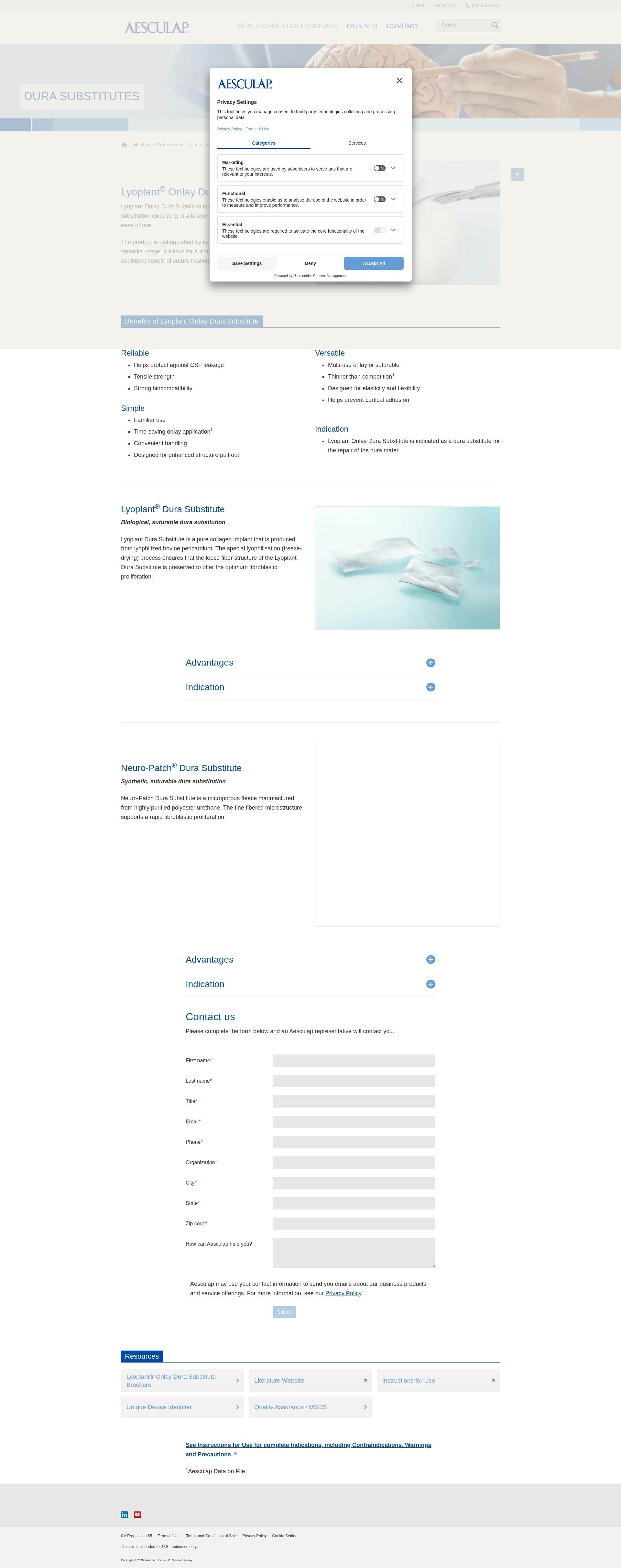 Landing Page