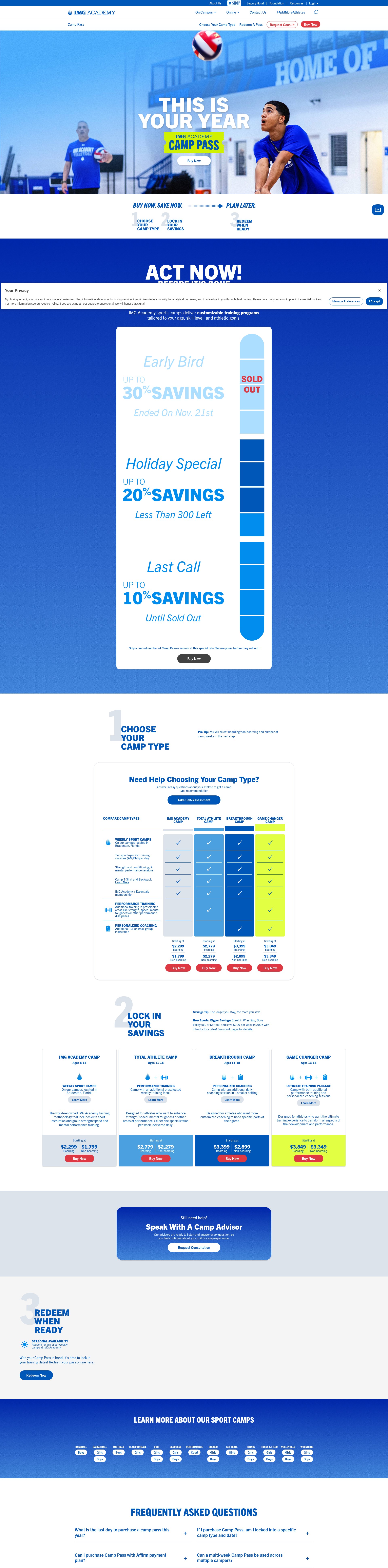 Landing Page