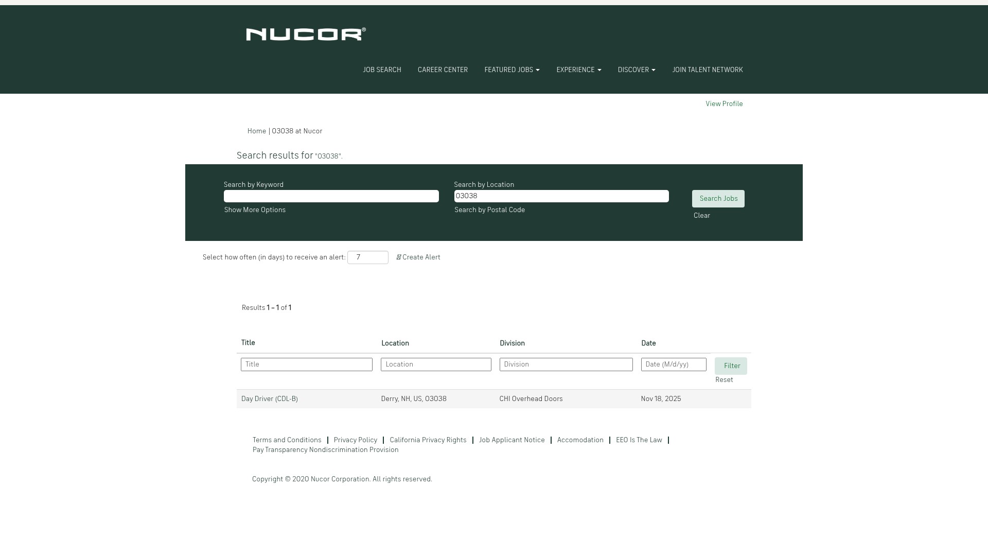 Landing Page