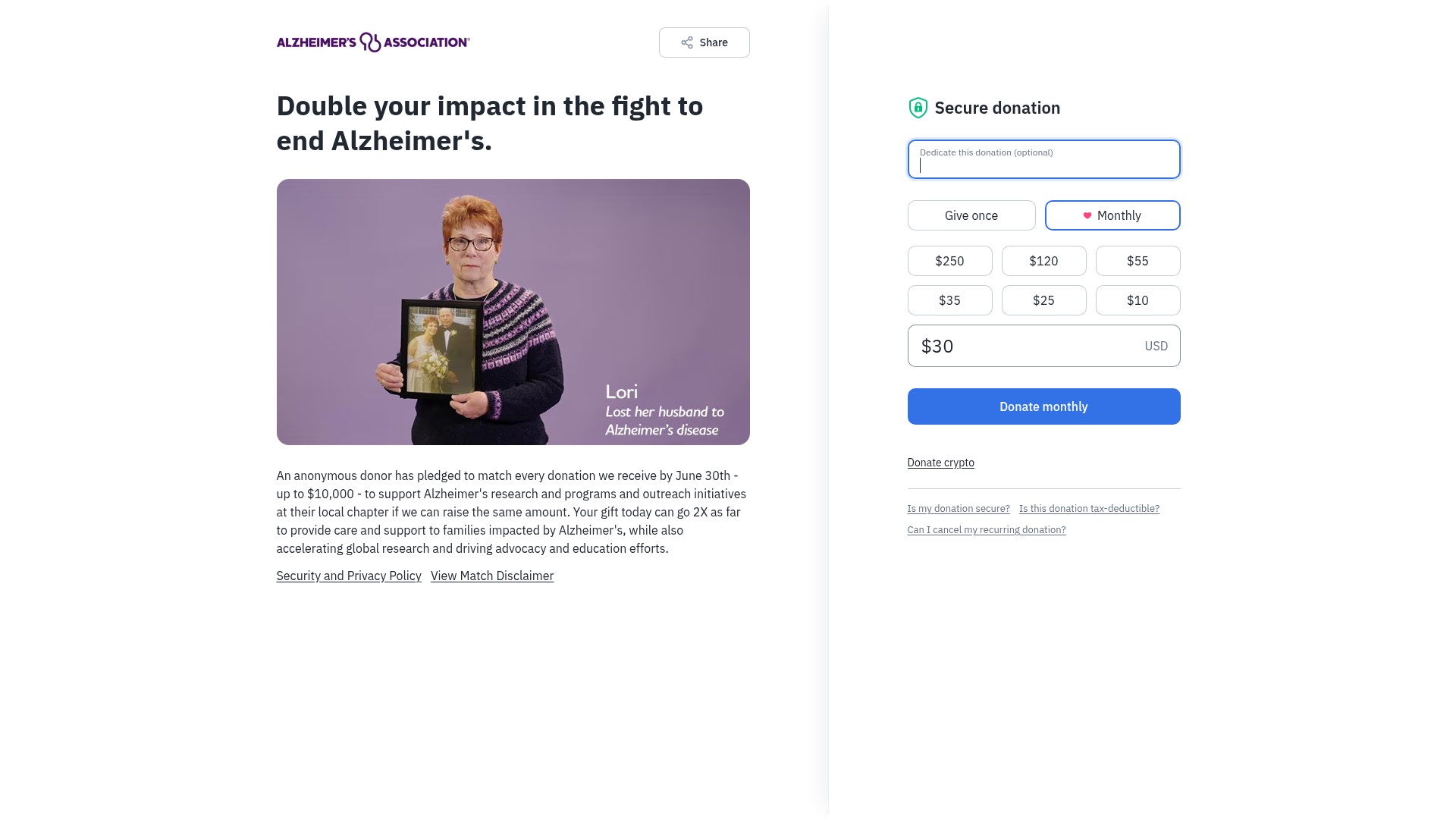 Landing Page