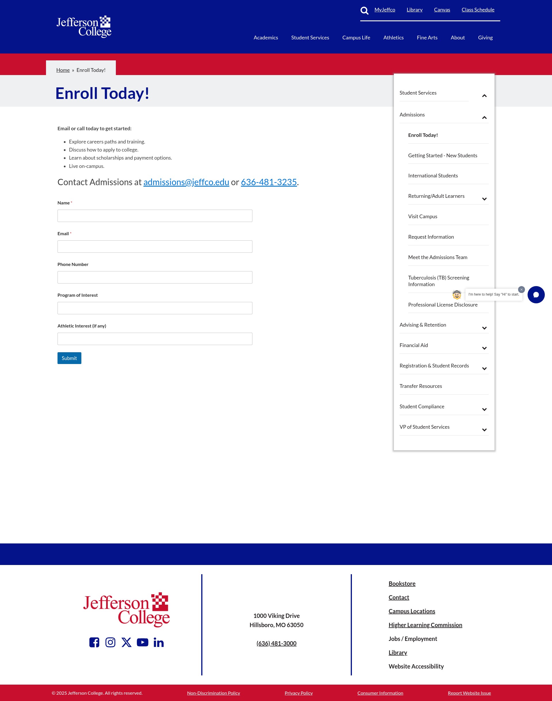 Landing Page