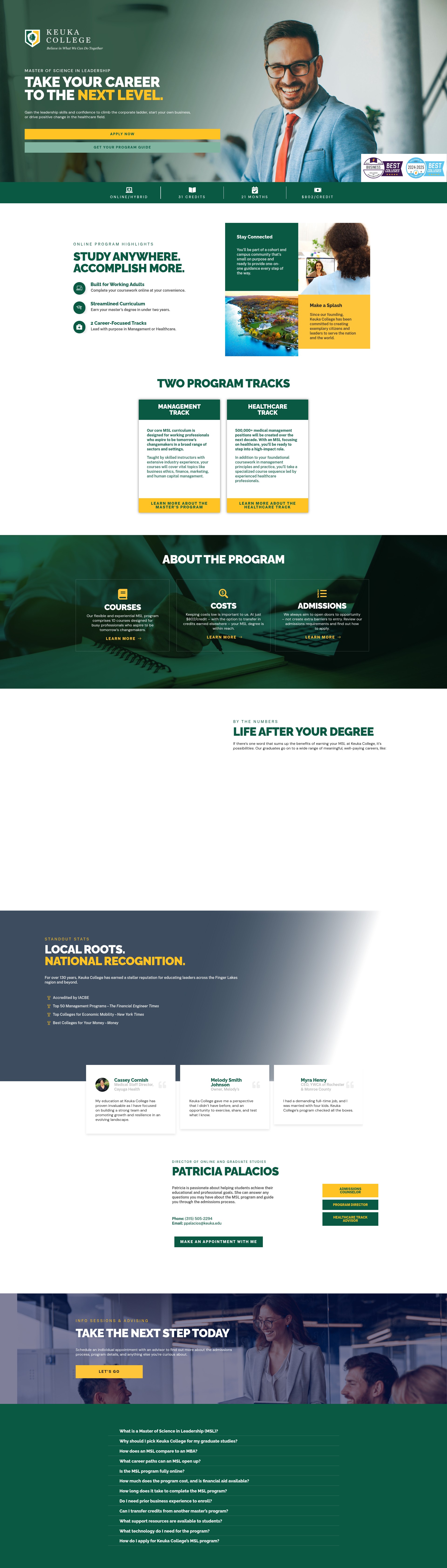Landing Page
