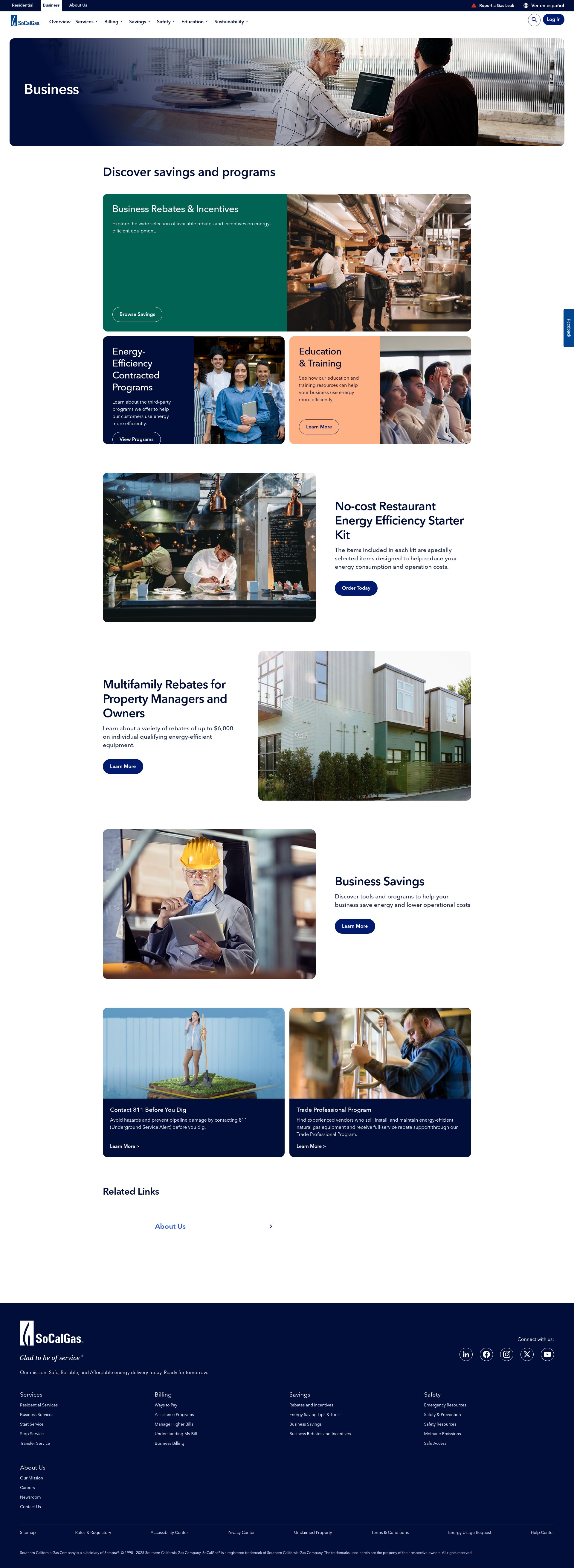Landing Page