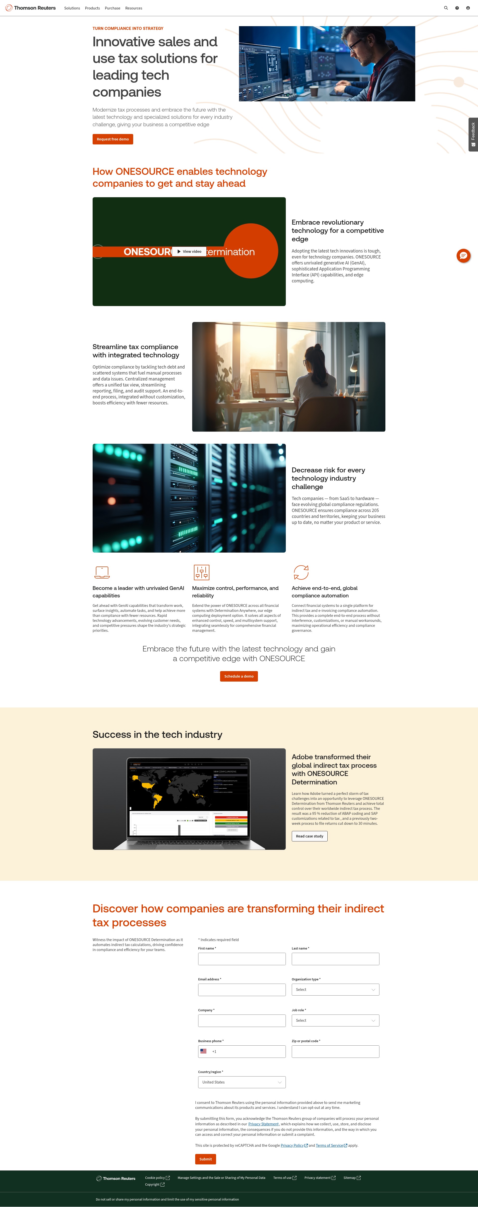 Landing Page
