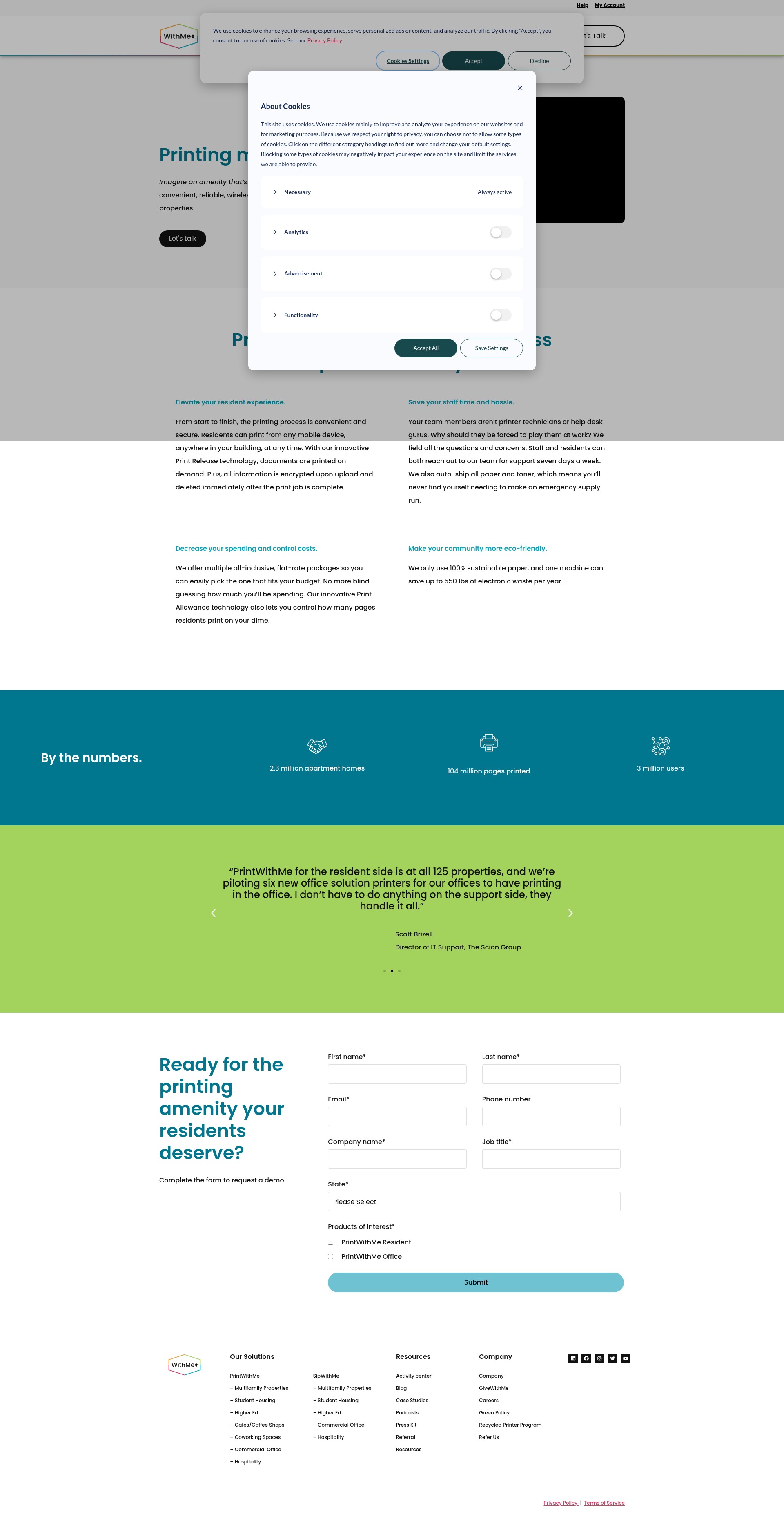 Landing Page