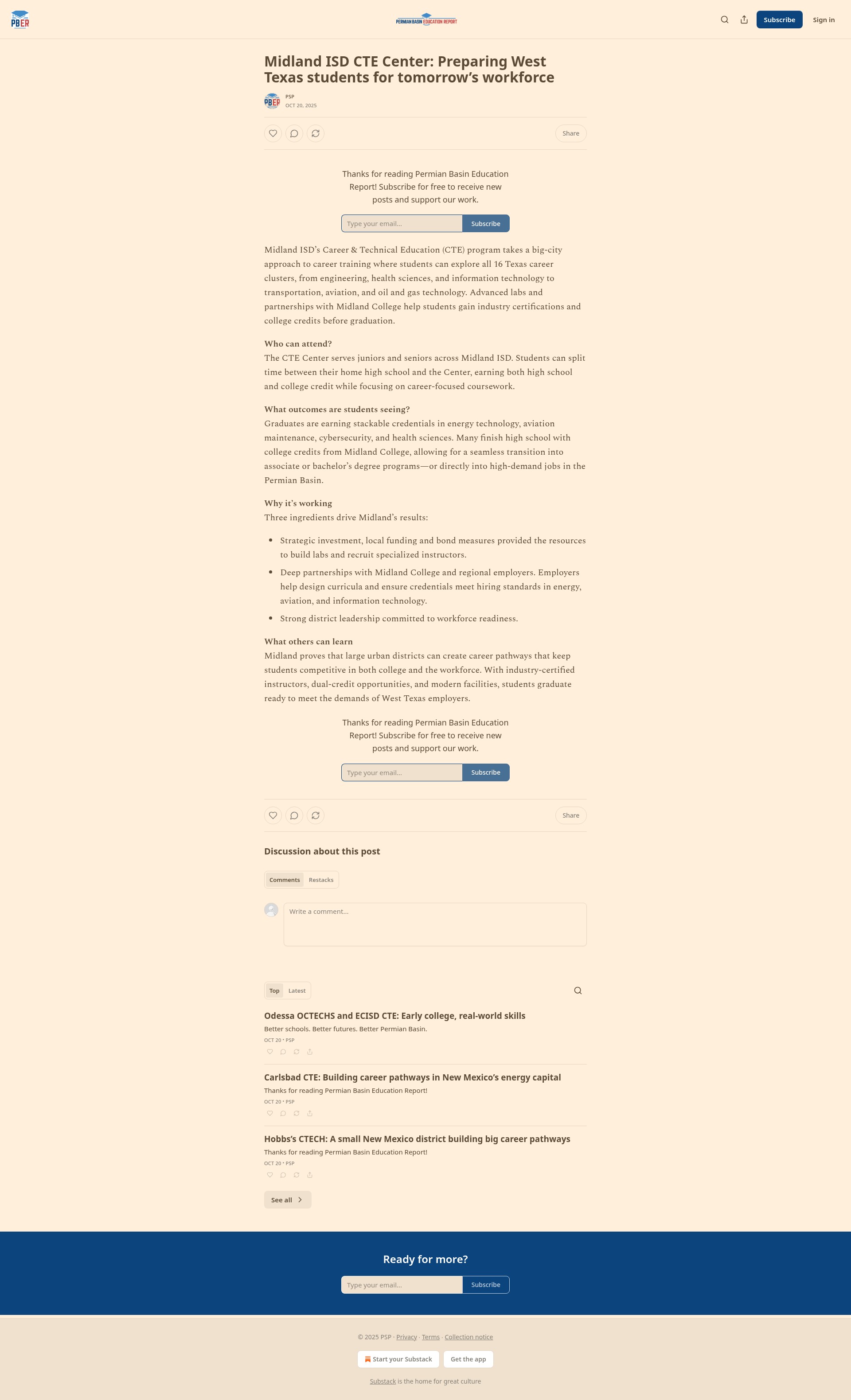 Landing Page