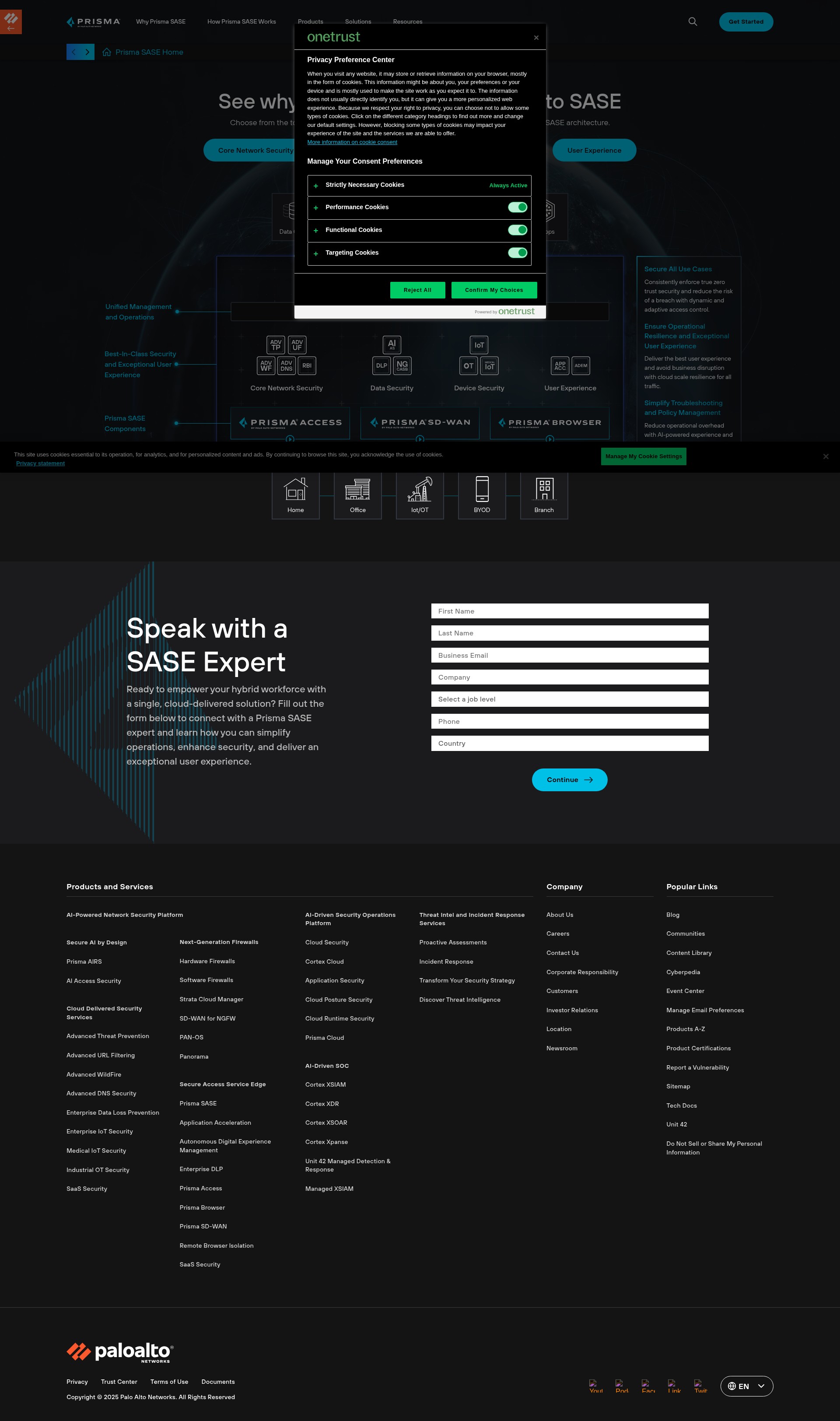 Landing Page
