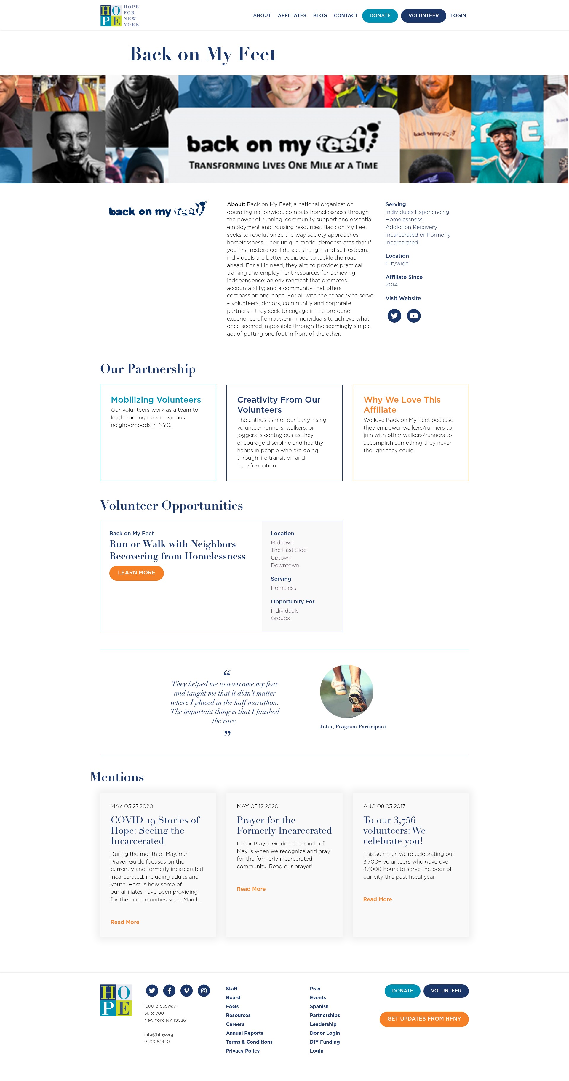 Landing Page