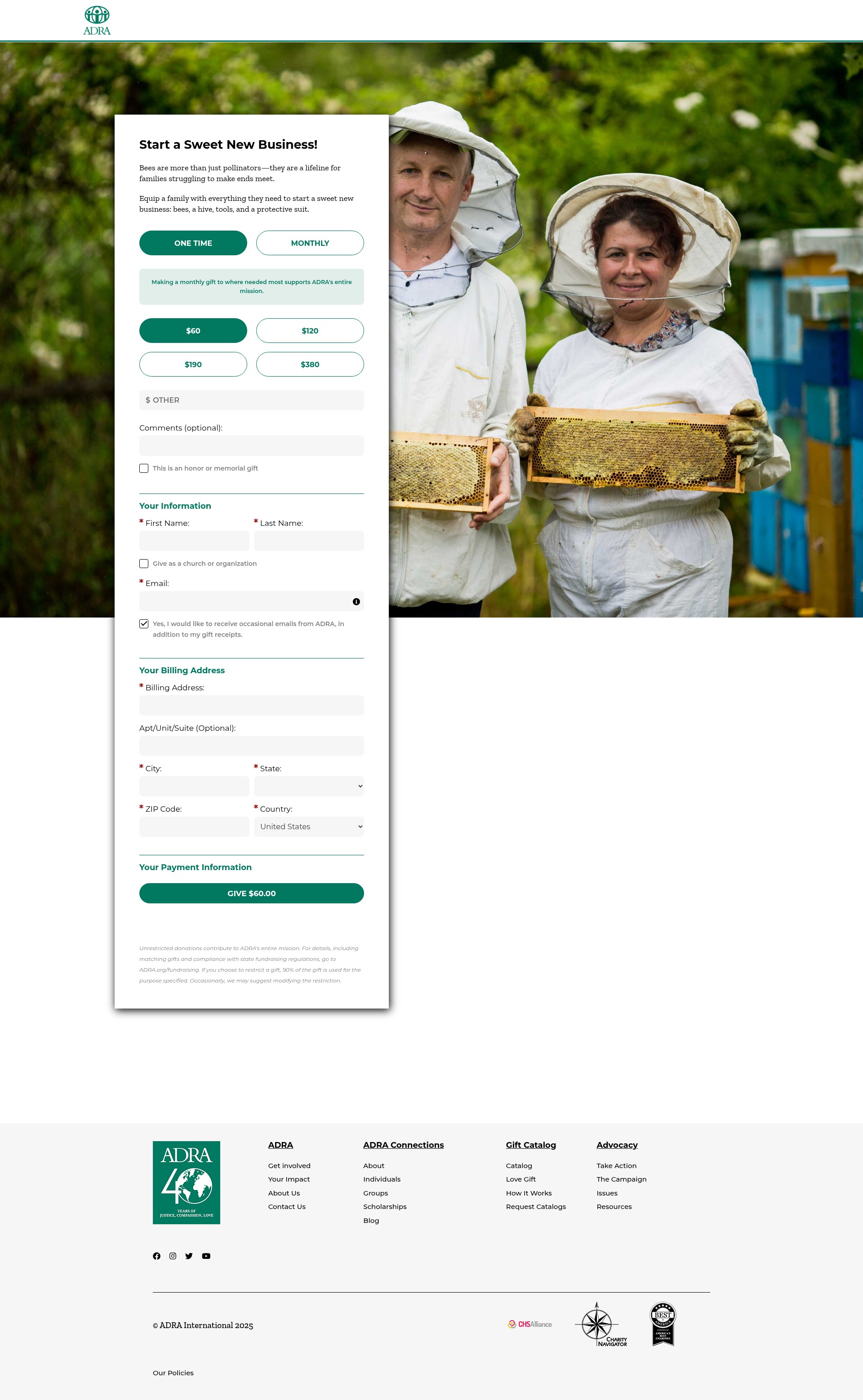 Landing Page