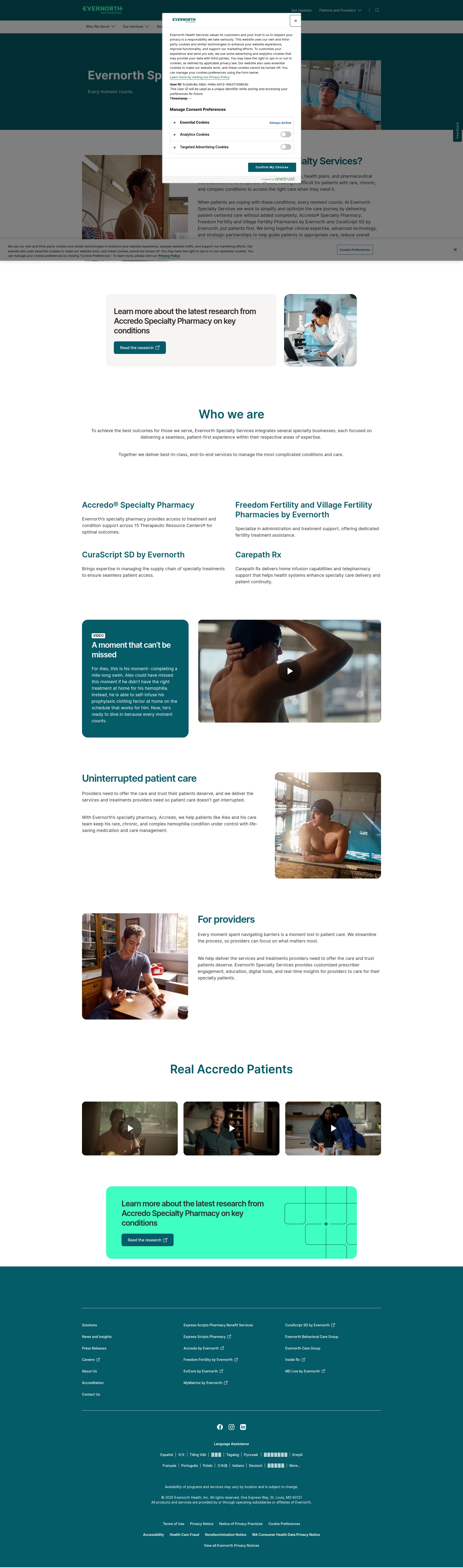 Landing Page