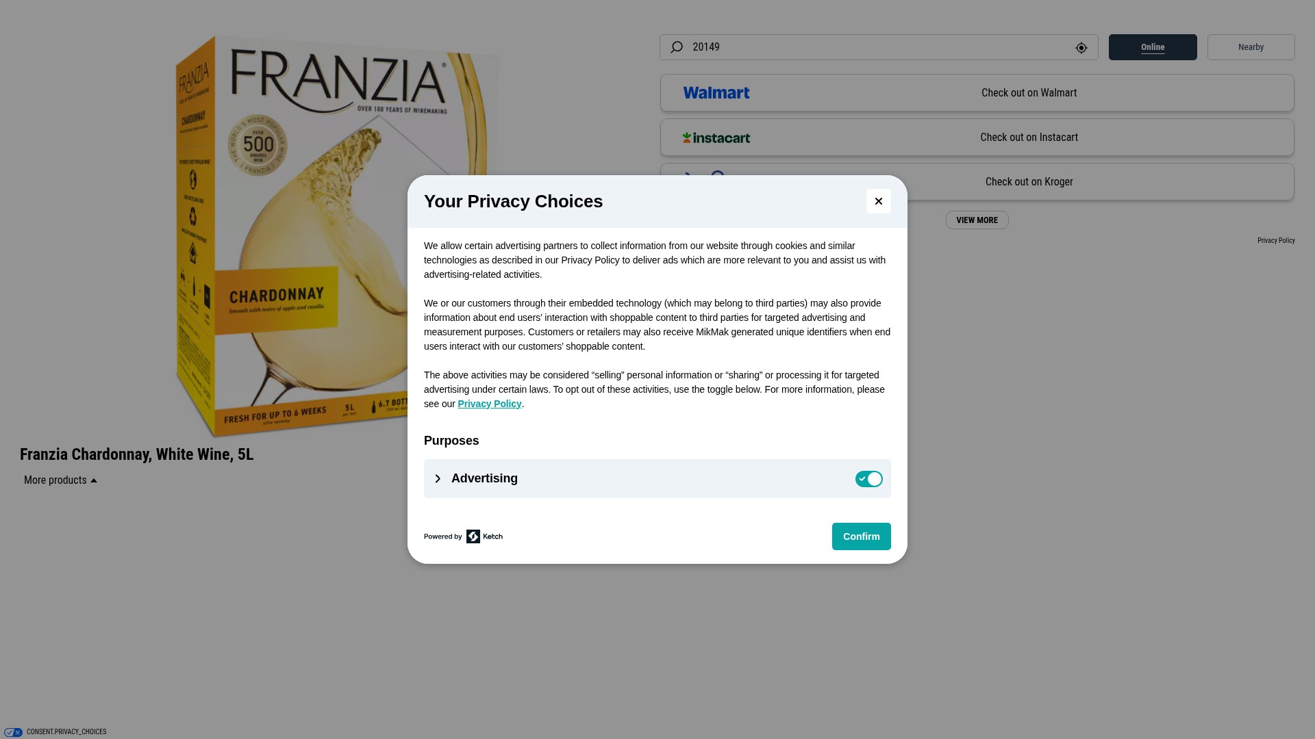 Landing Page