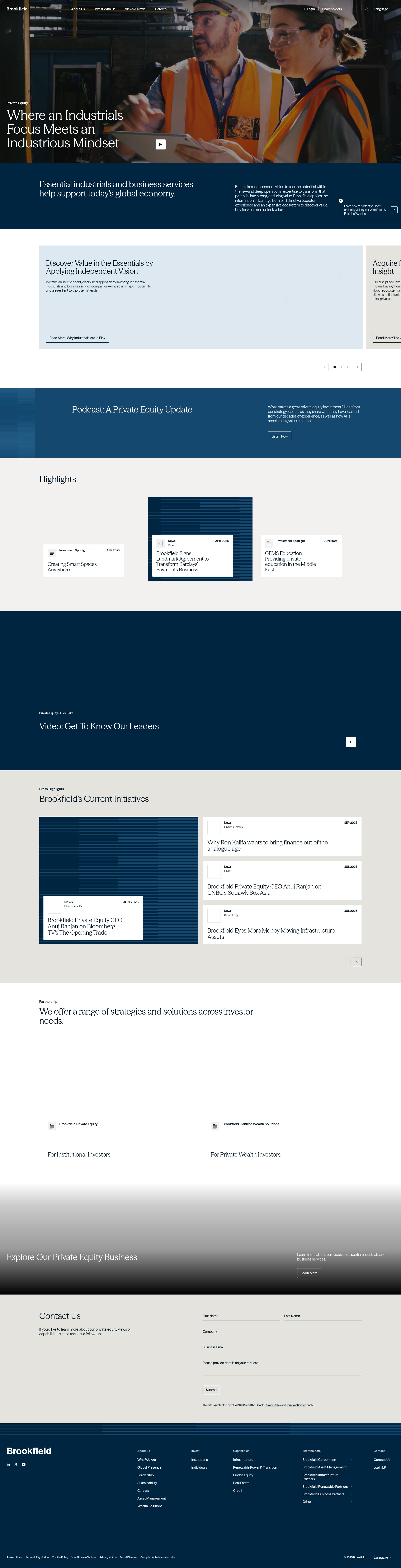 Landing Page