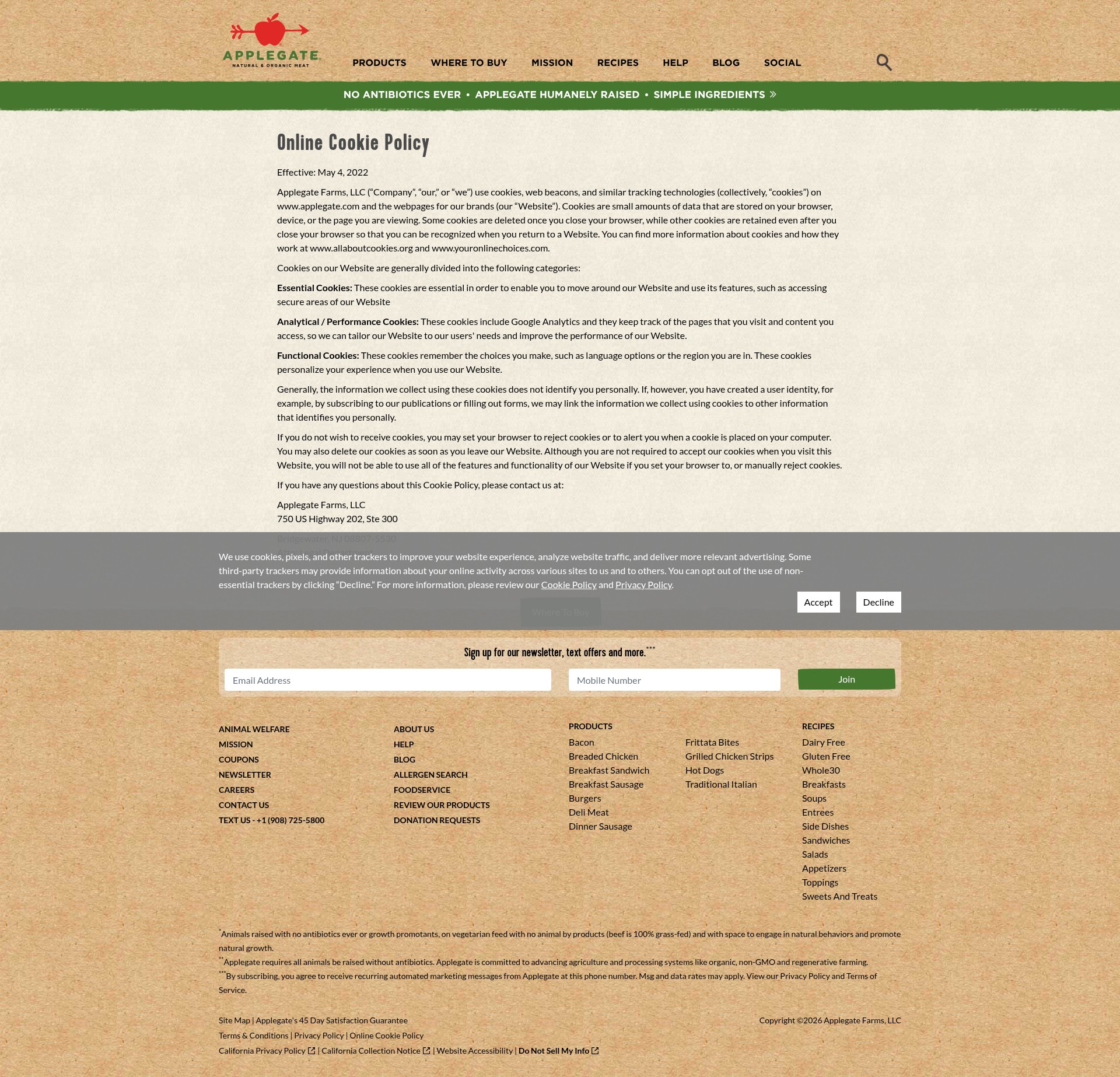Landing Page