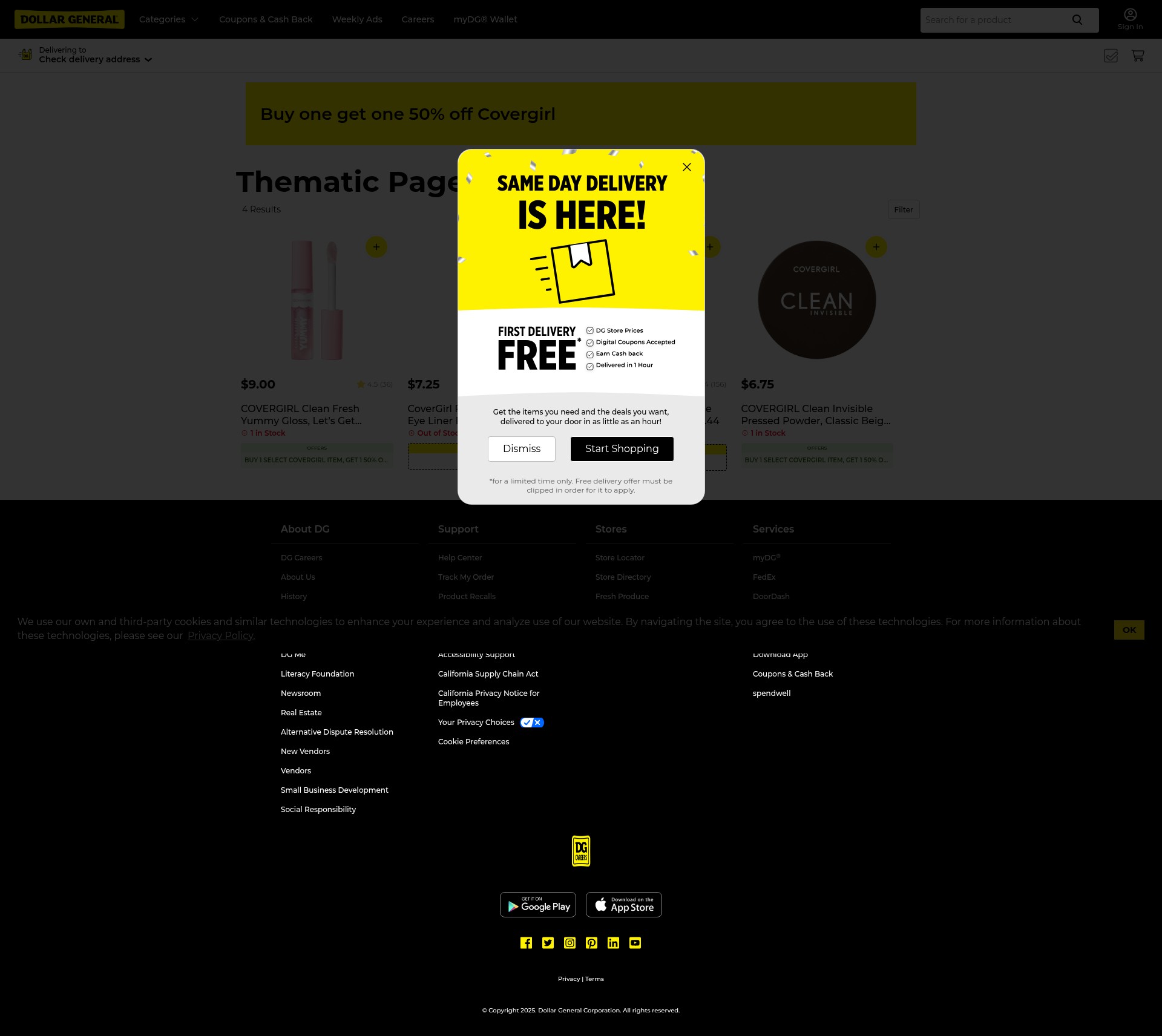 Landing Page