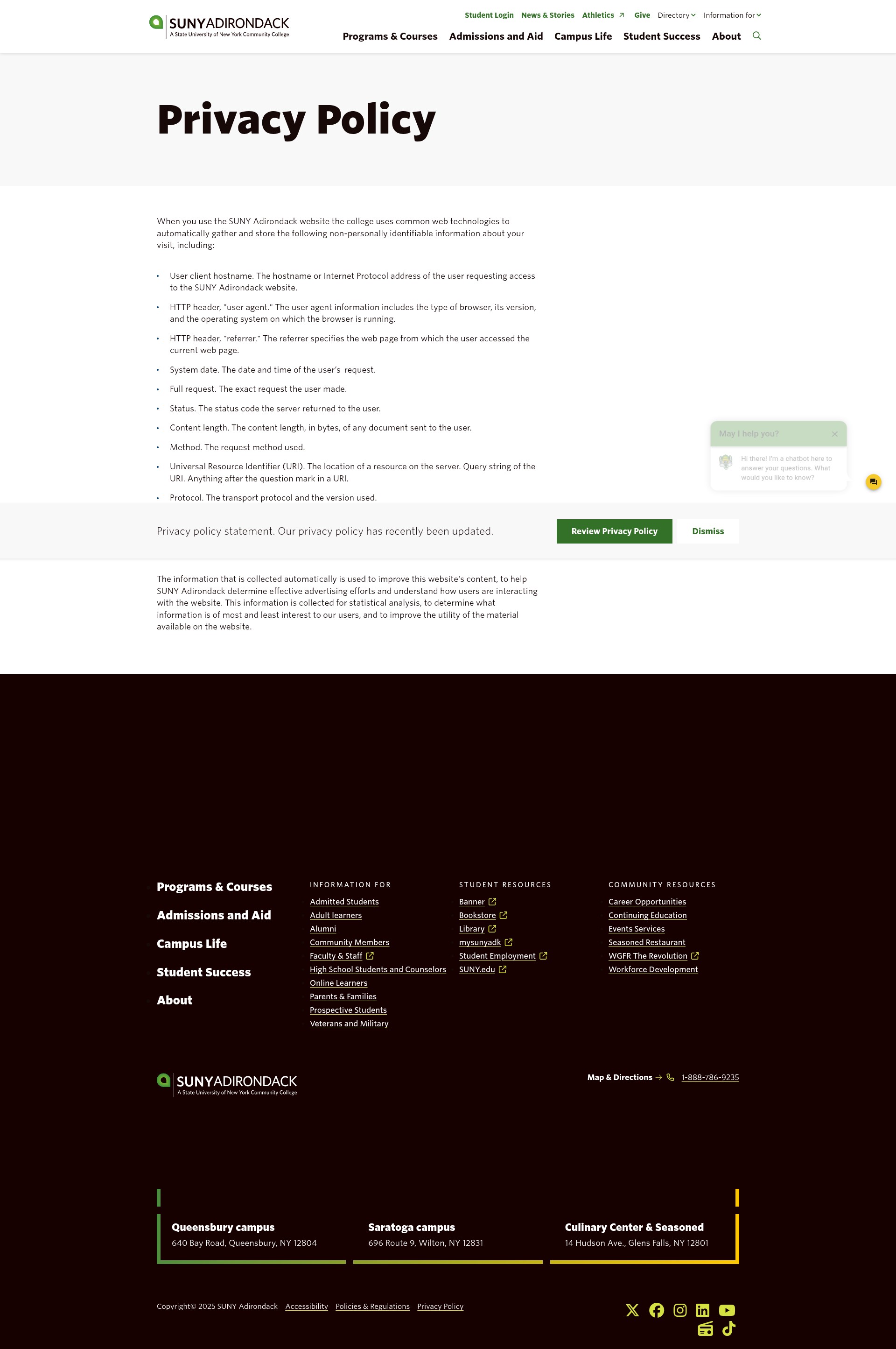 Landing Page