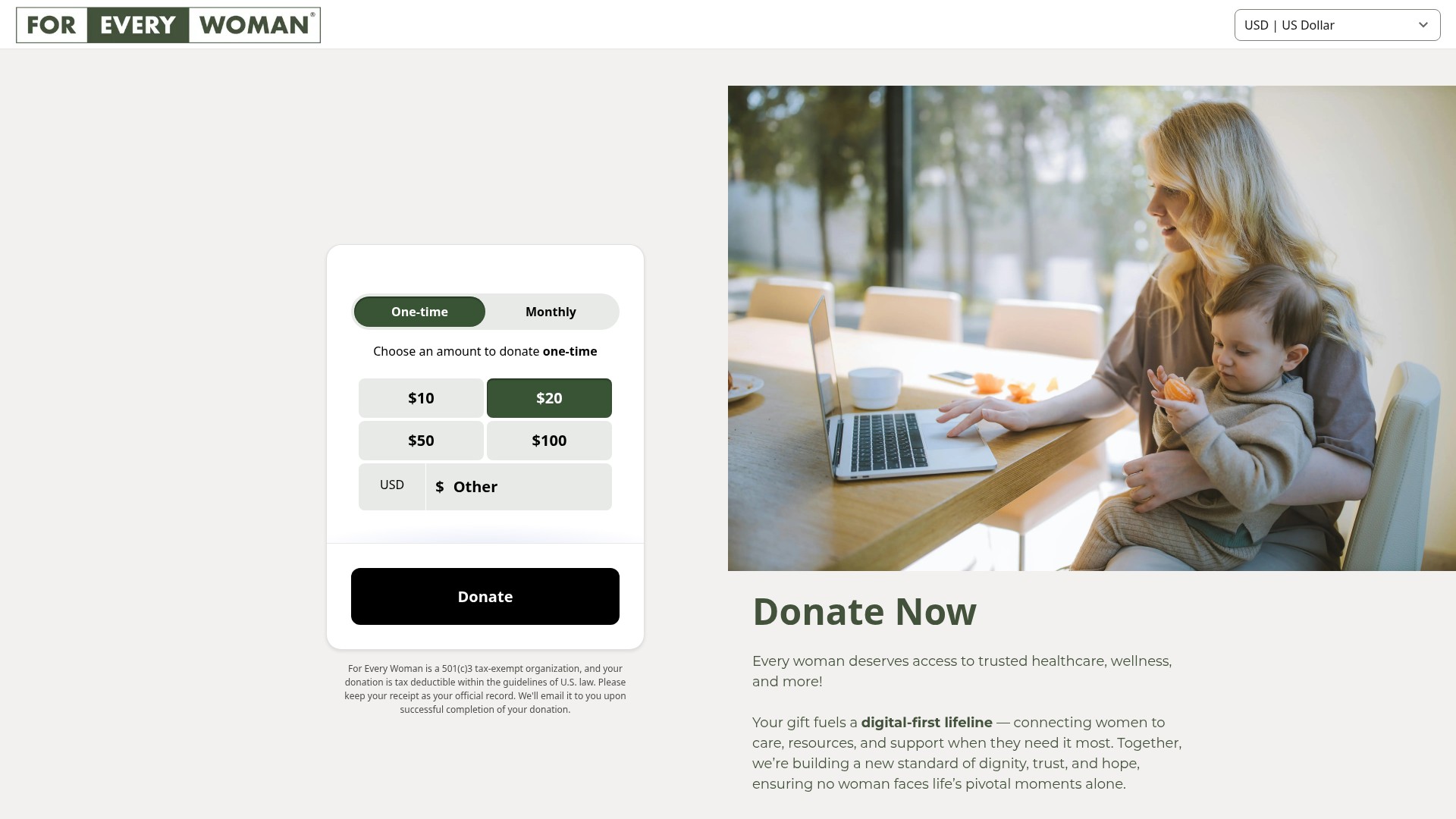 Landing Page