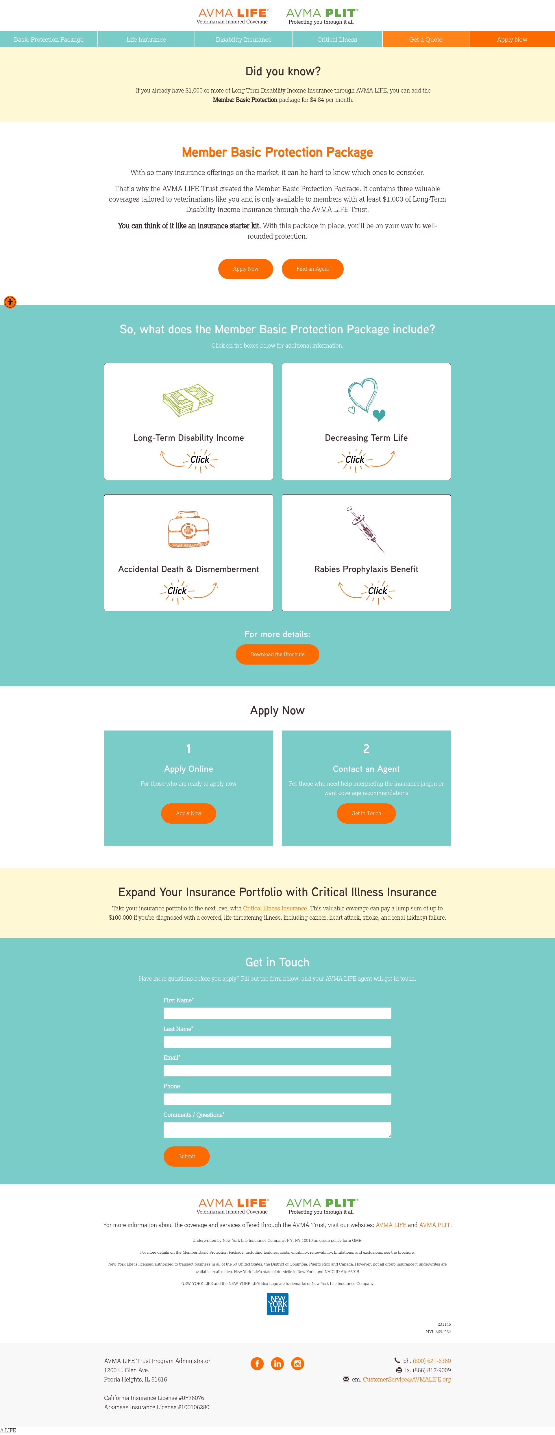 Landing Page