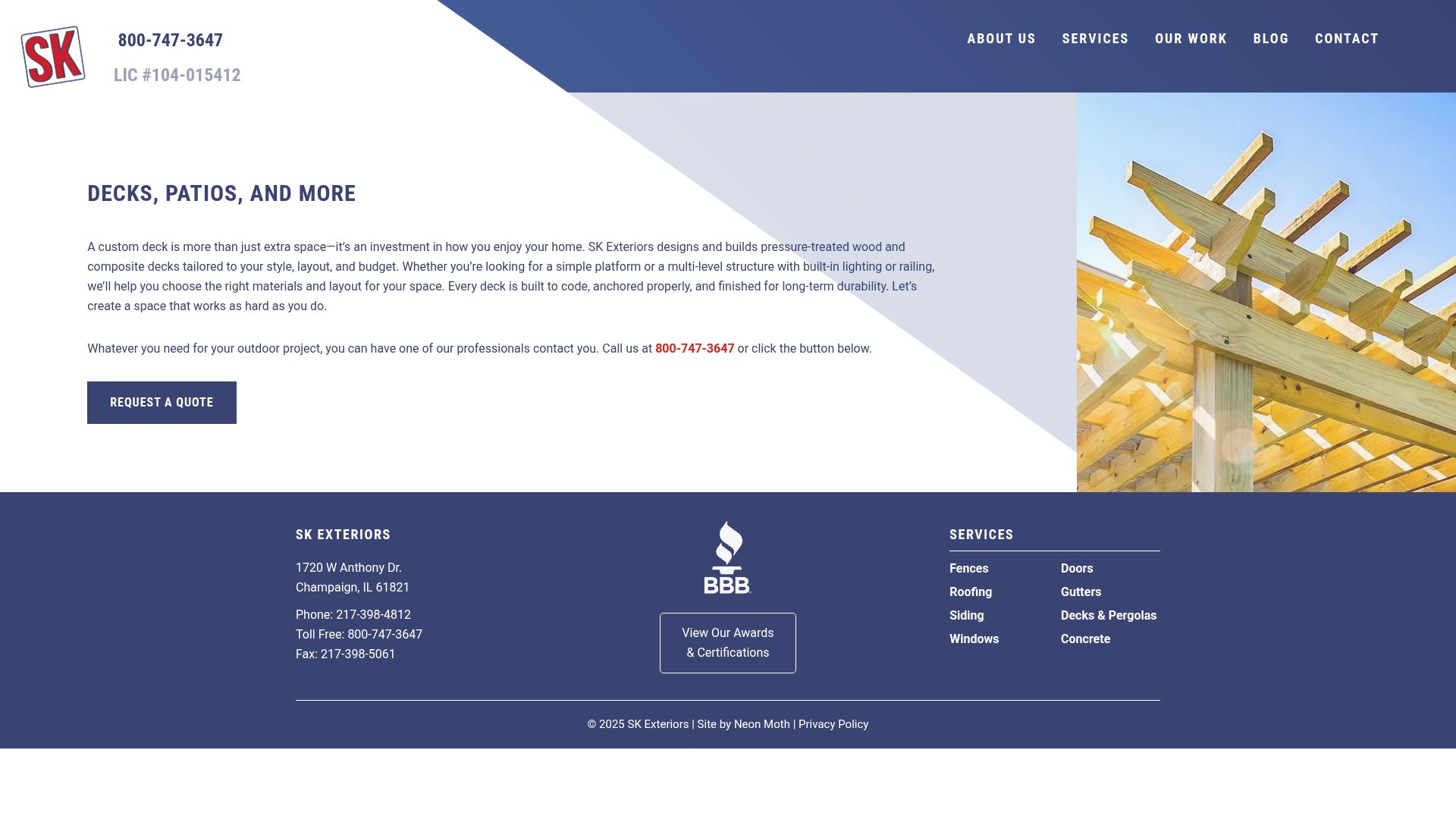 Landing Page