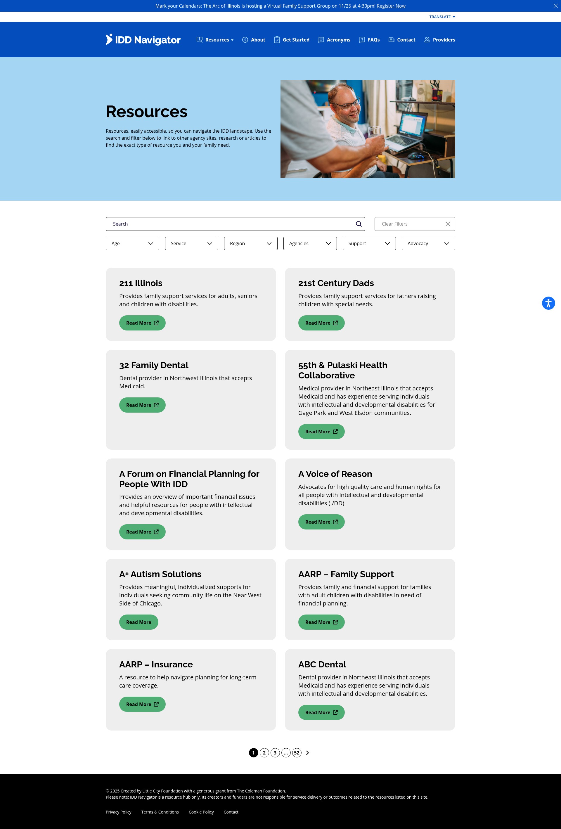Landing Page