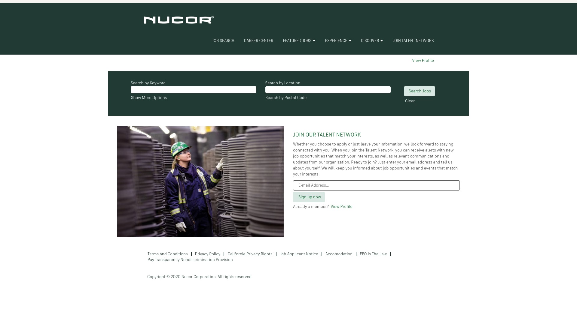 Landing Page