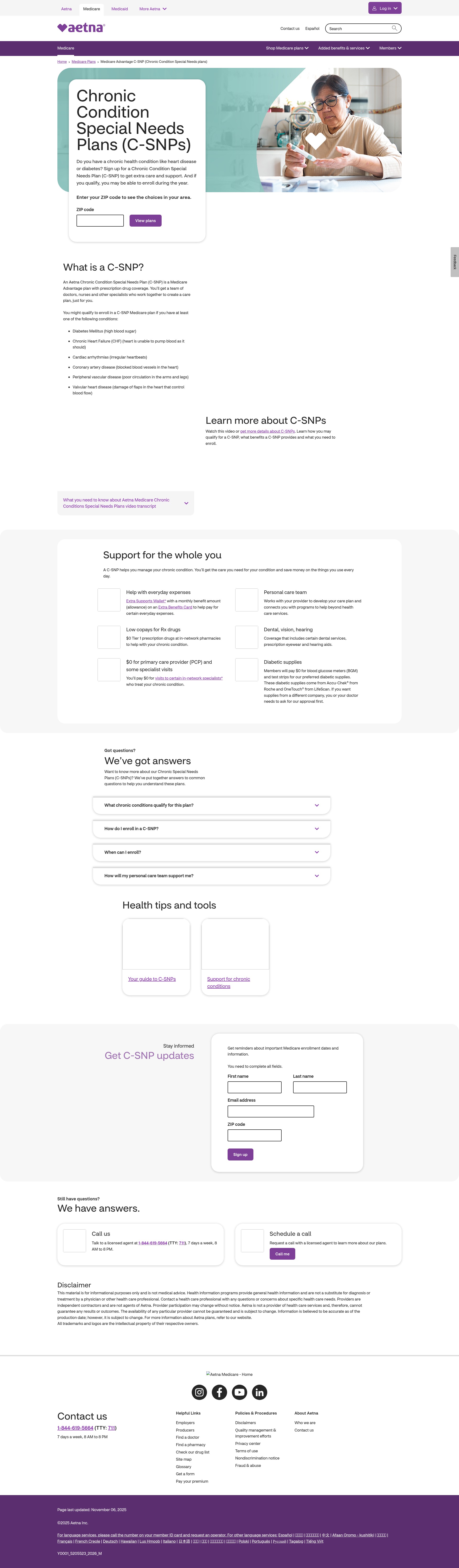 Landing Page