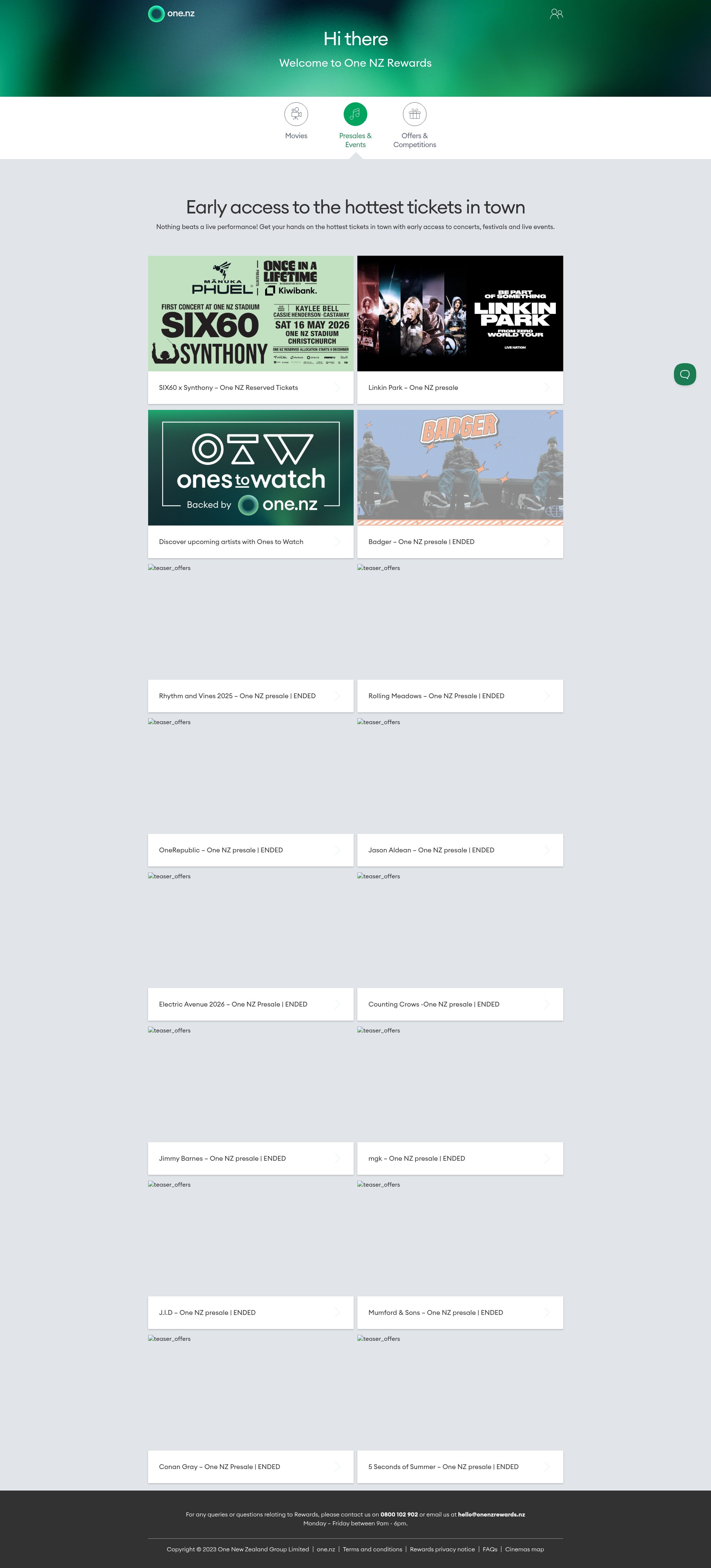 Landing Page
