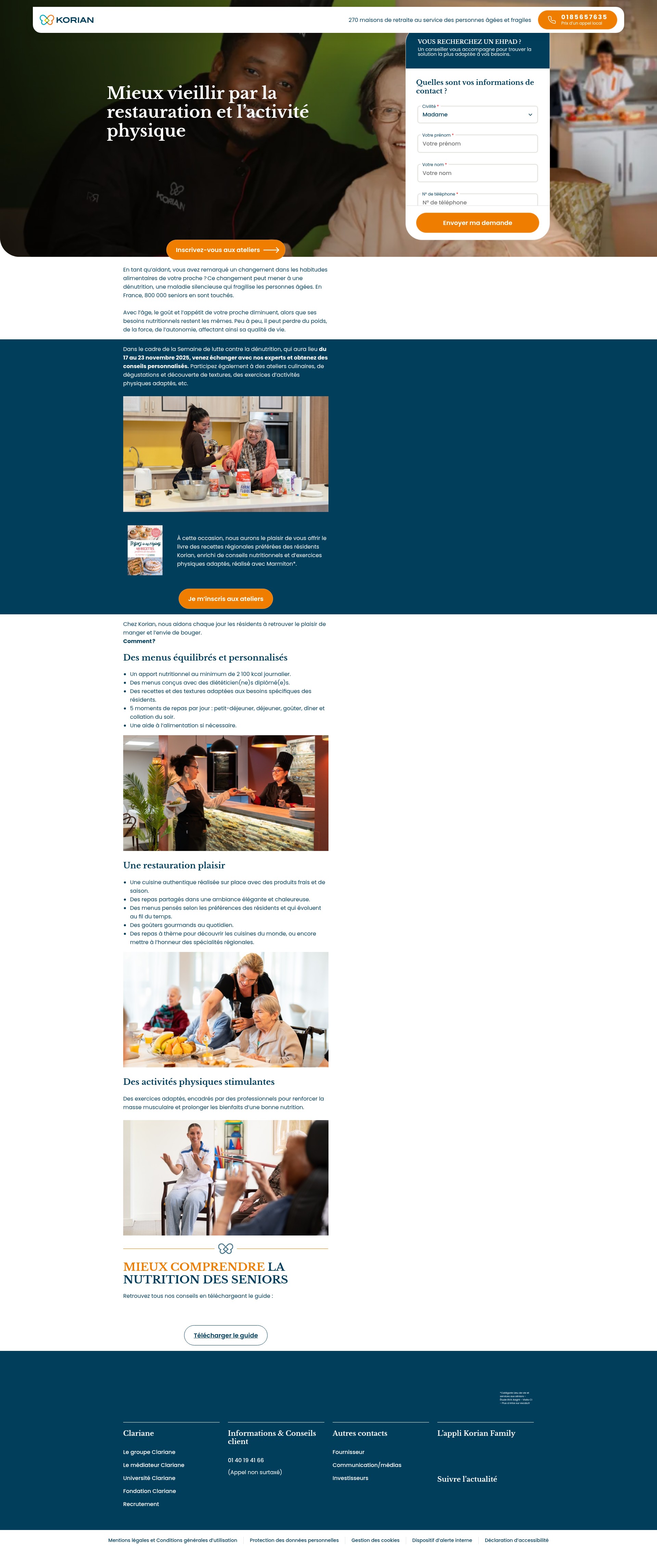 Landing Page