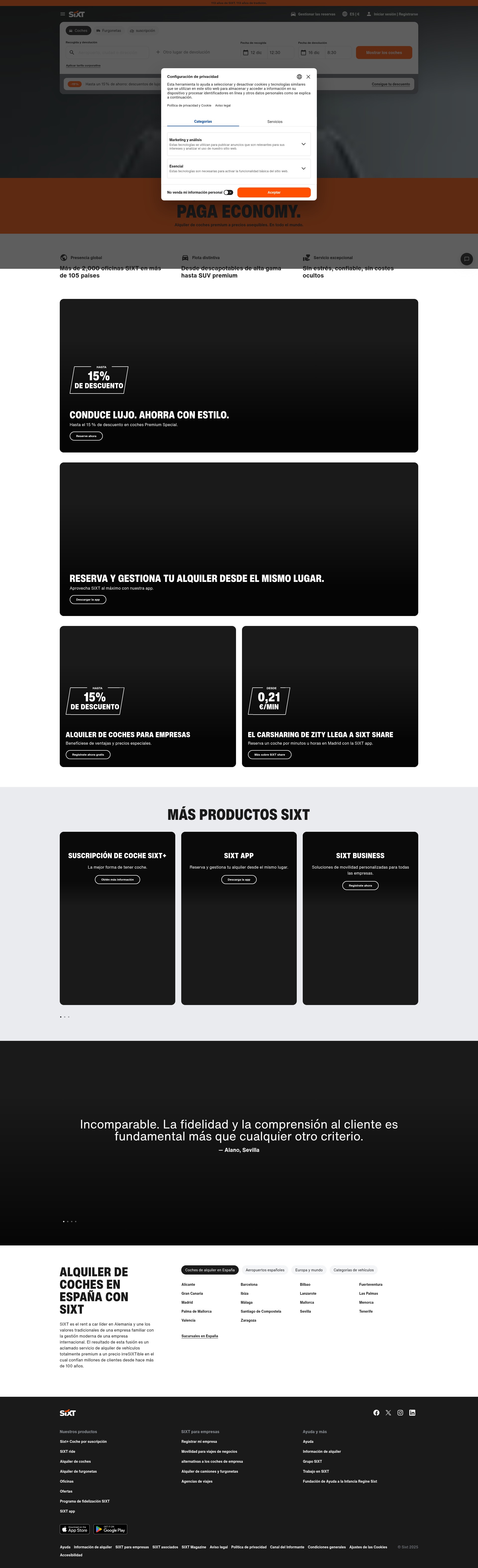 Landing Page