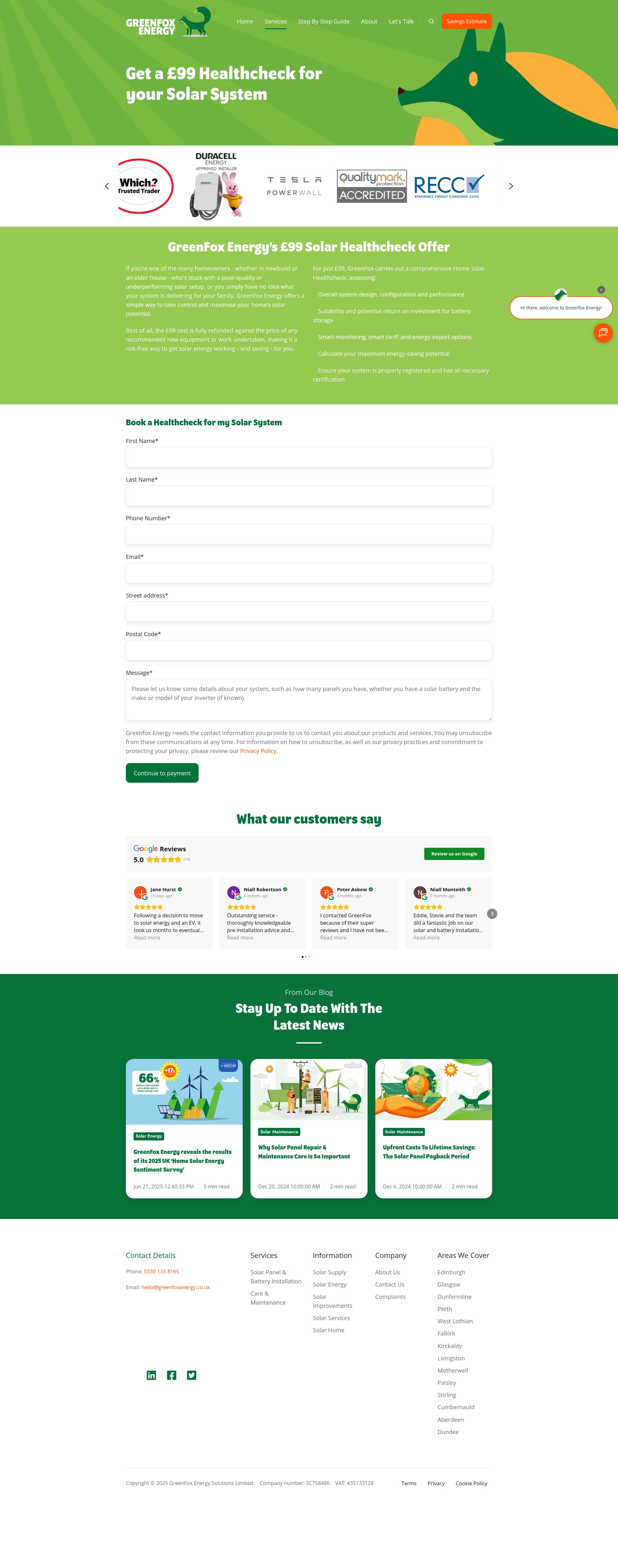 Landing Page