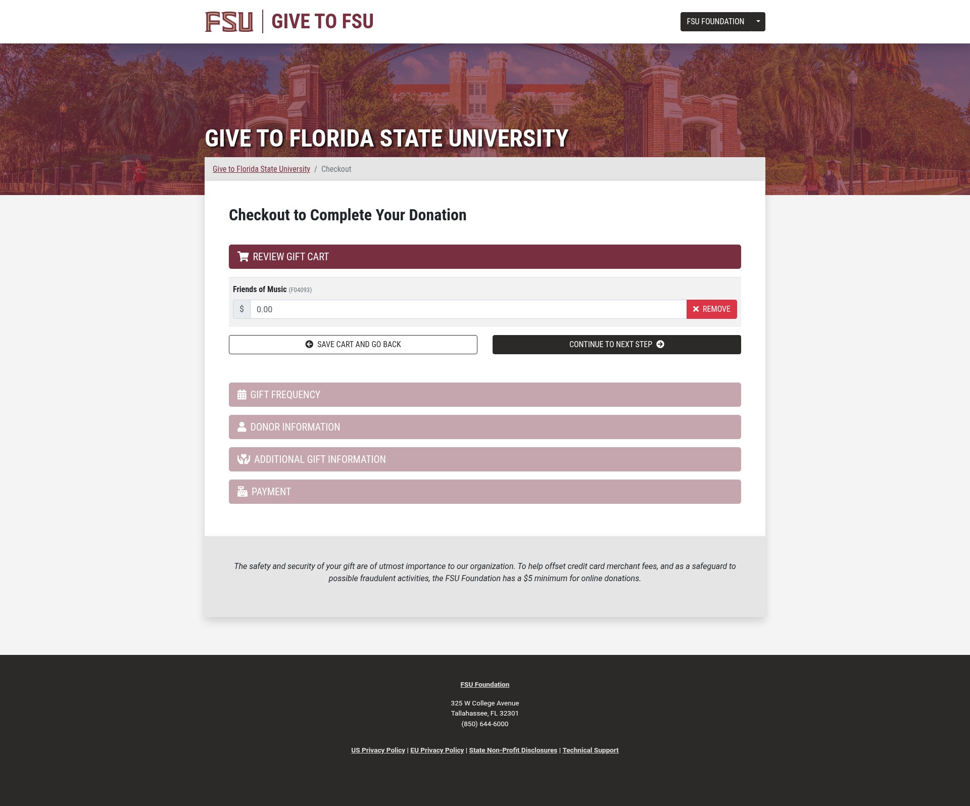 Landing Page