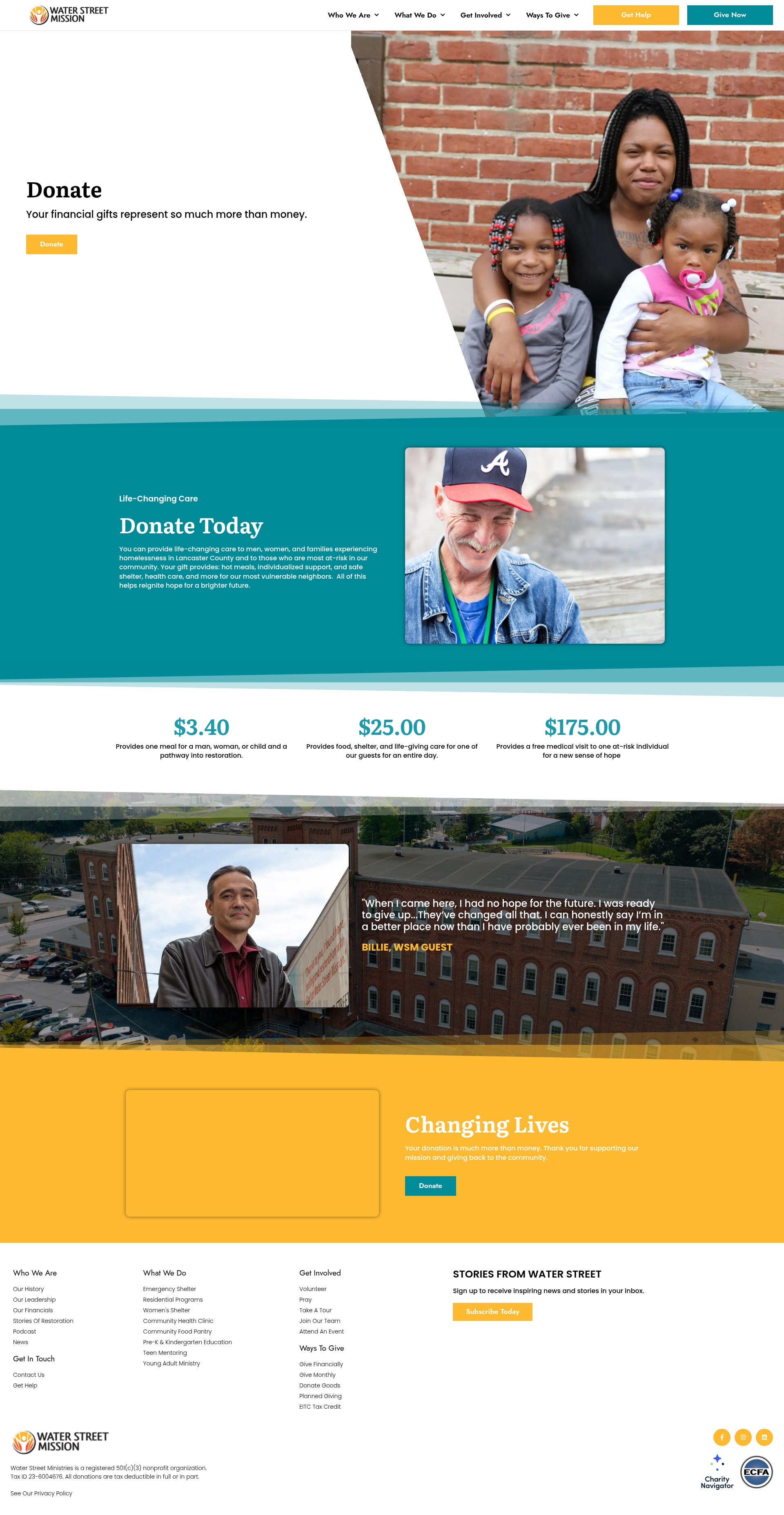 Landing Page