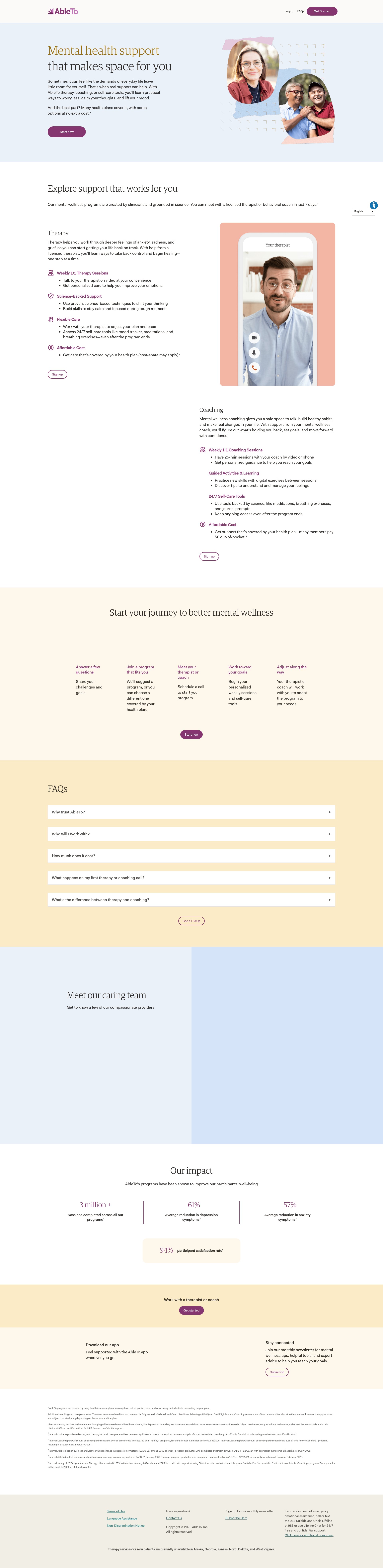 Landing Page